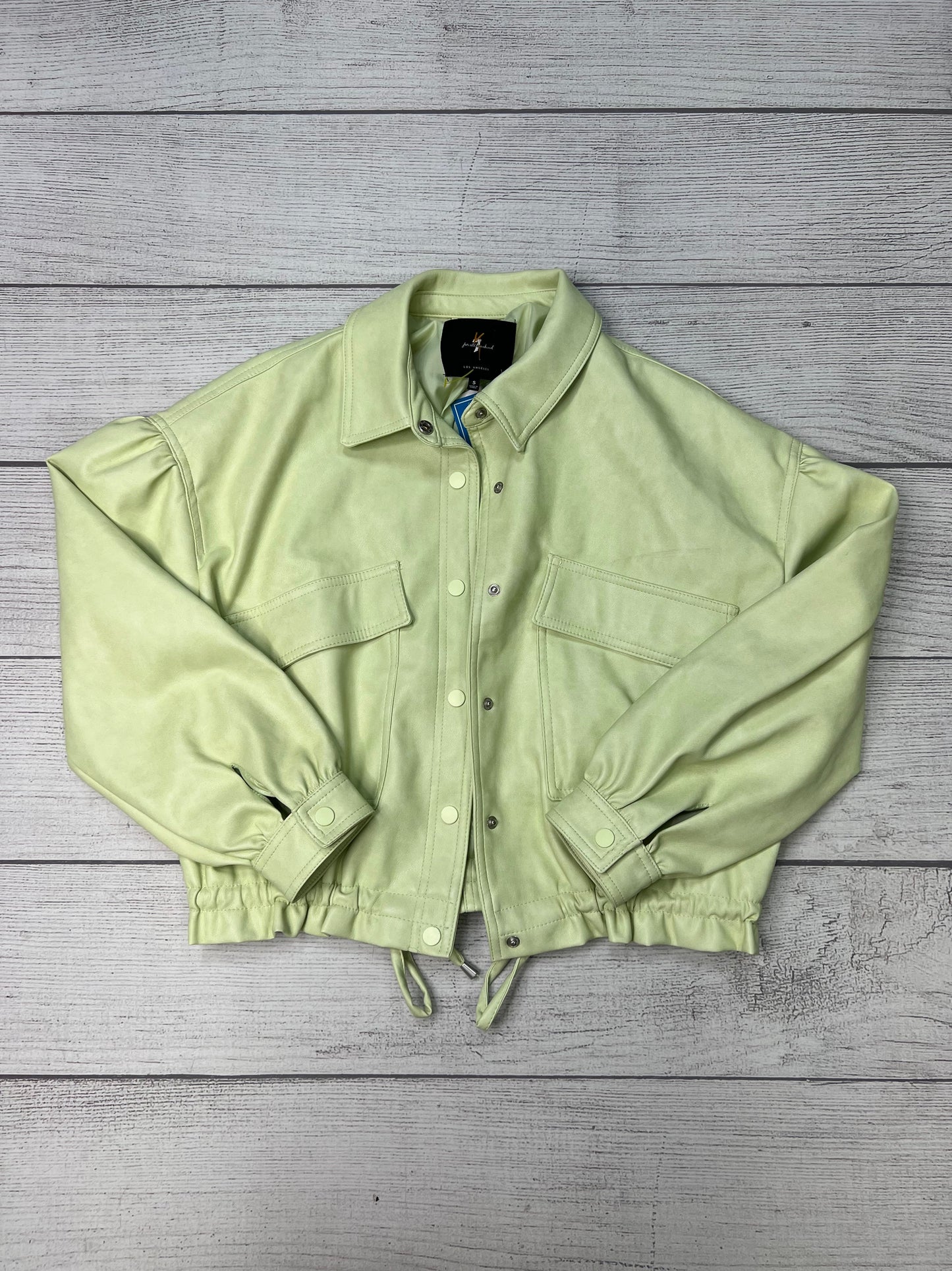 Jacket Other By 7 For All Mankind In Green, Size: S