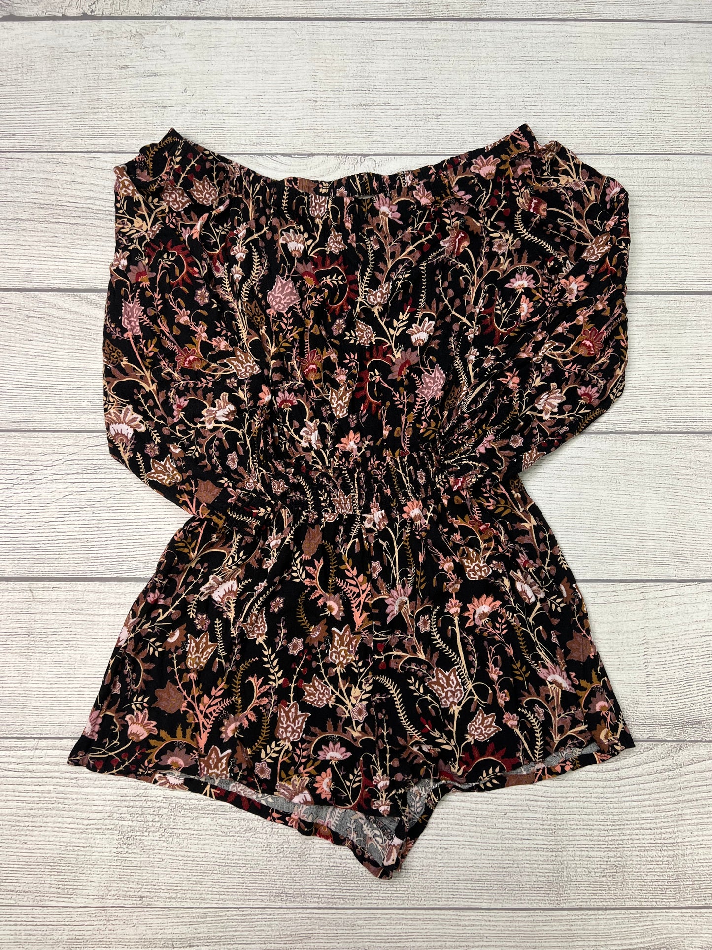 Romper By Free People In Print, Size: L