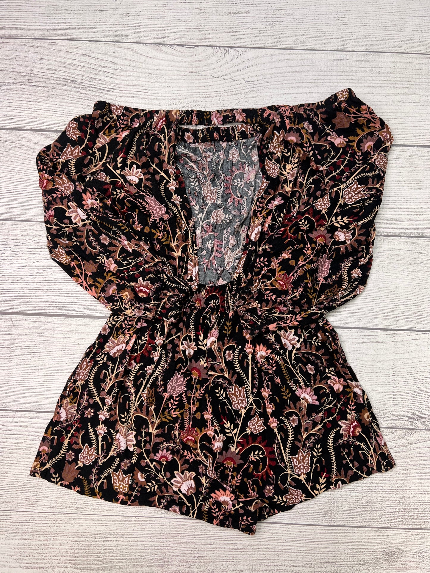 Romper By Free People In Print, Size: L