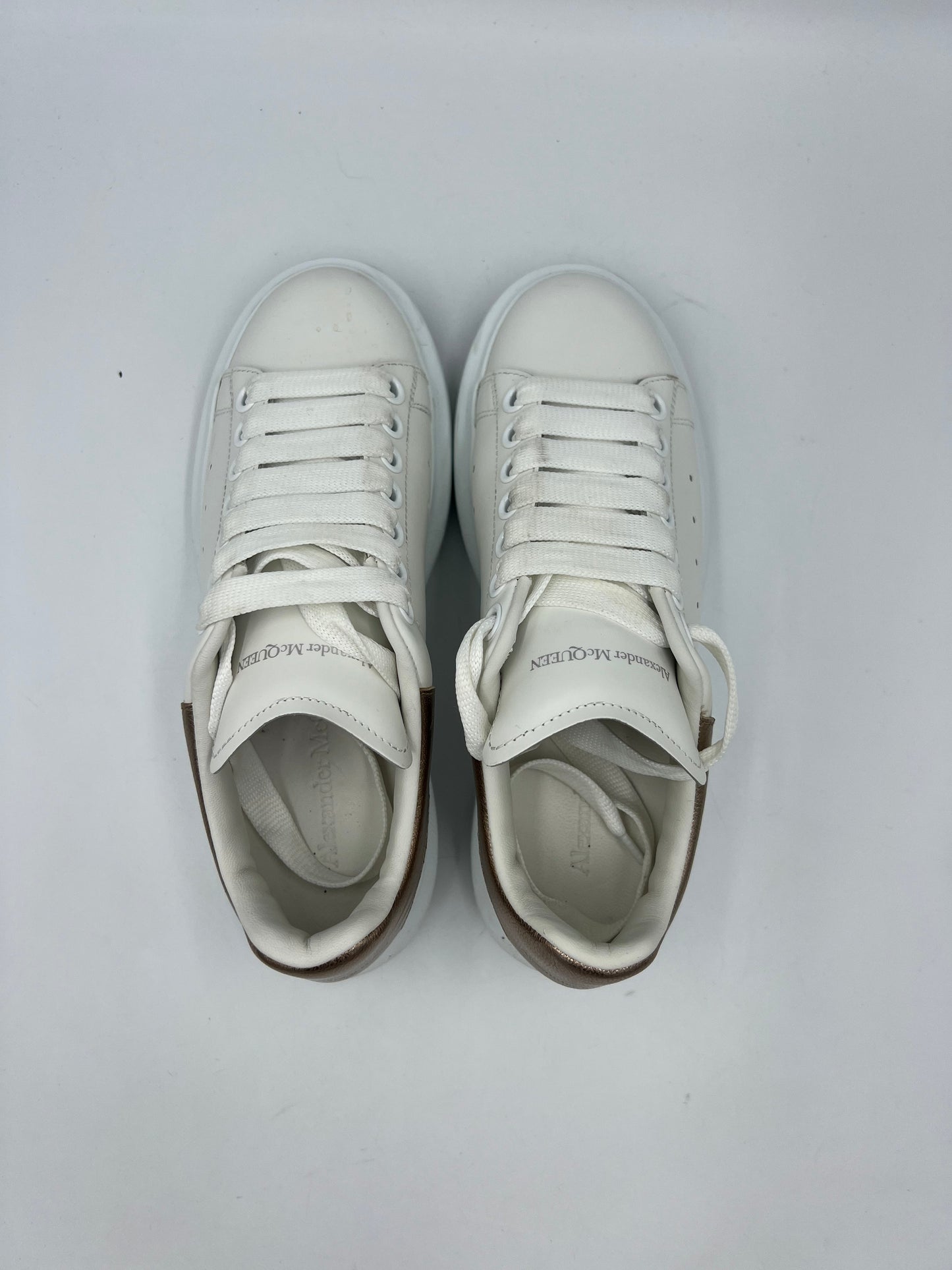 Alexander Mcqueen Trainers In White, Size: 5.5