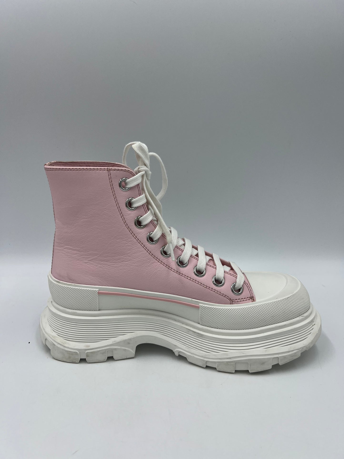 Alexander Mcqueen High-Tops In Pink, Size: 6 (36)