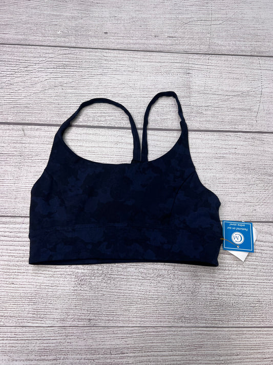 Athletic Bra By Lululemon In Blue, Size: 6