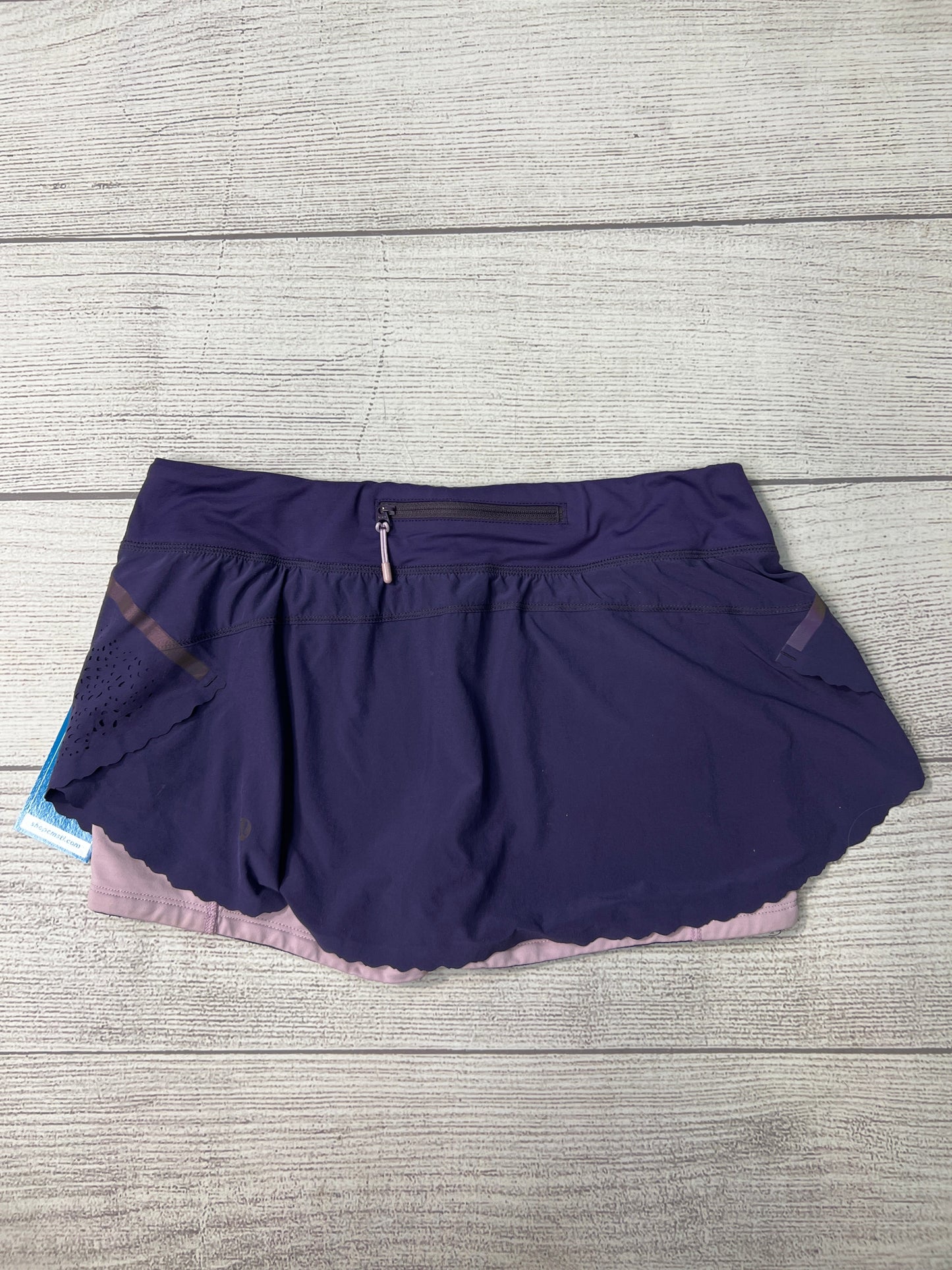 Athletic Skirt Skort By Lululemon In Purple, Size: 6