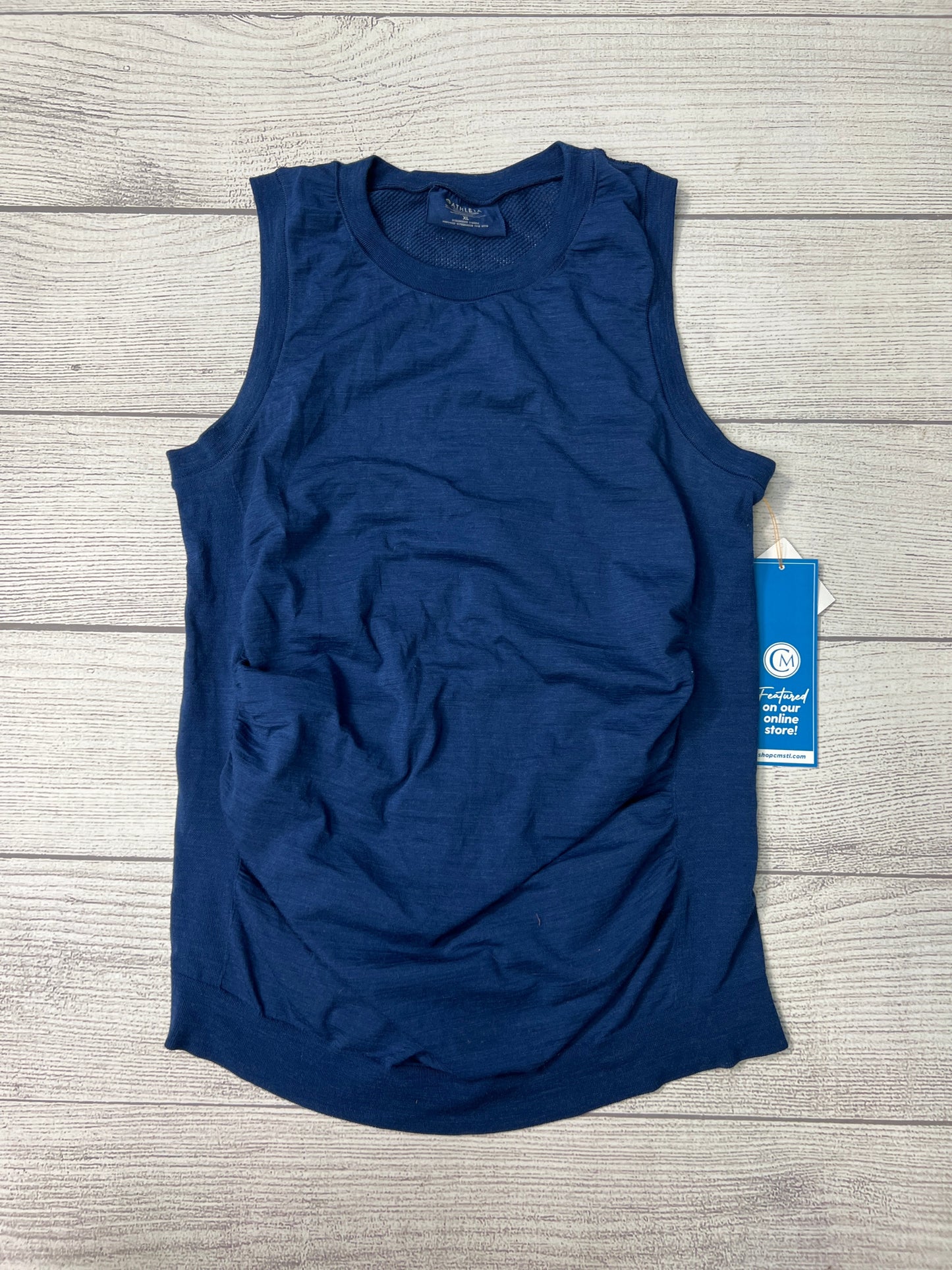 Athletic Tank Top By Athleta In Blue, Size: Xl