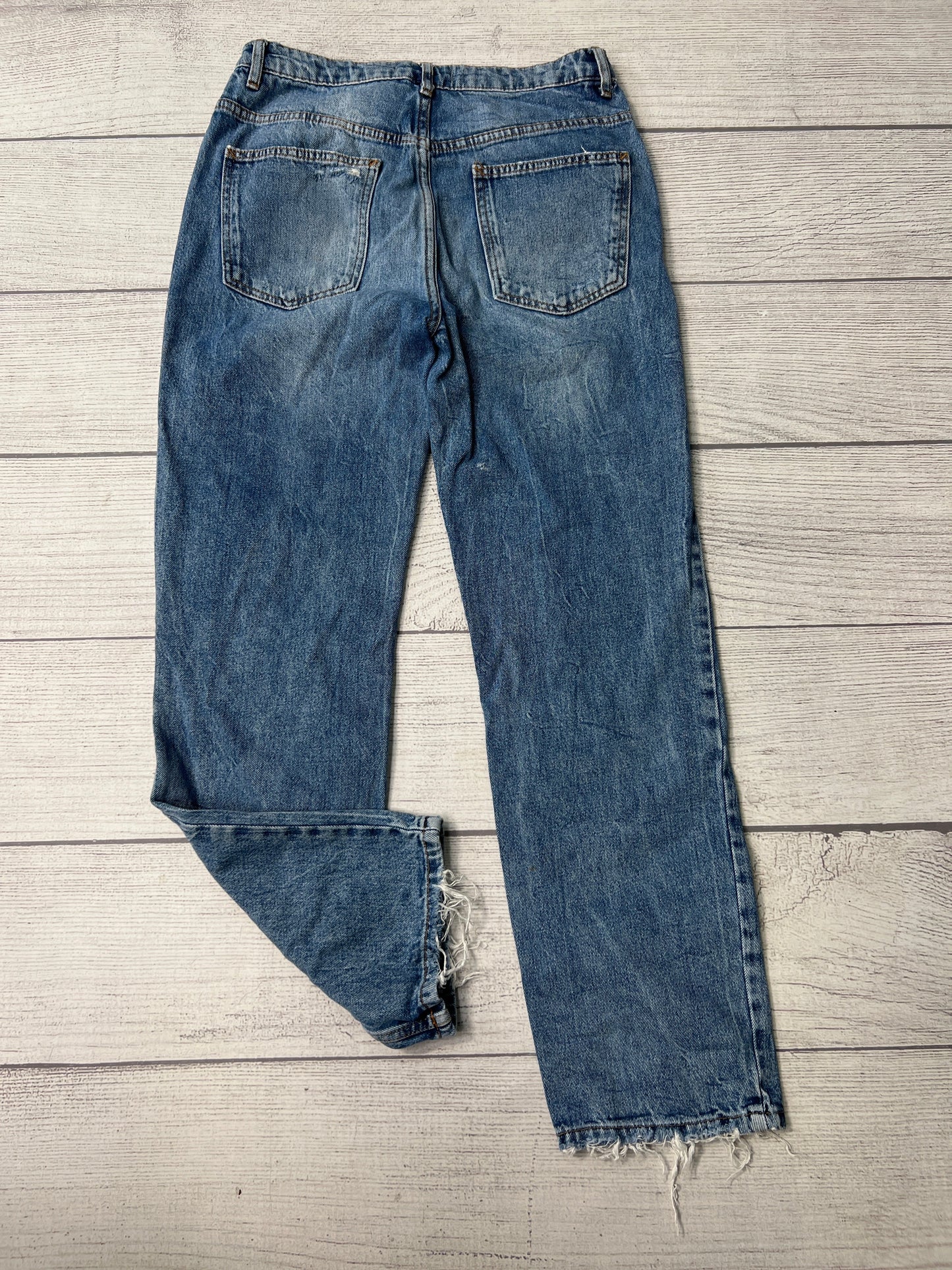 Jeans Straight By We The Free In Blue, Size: 4