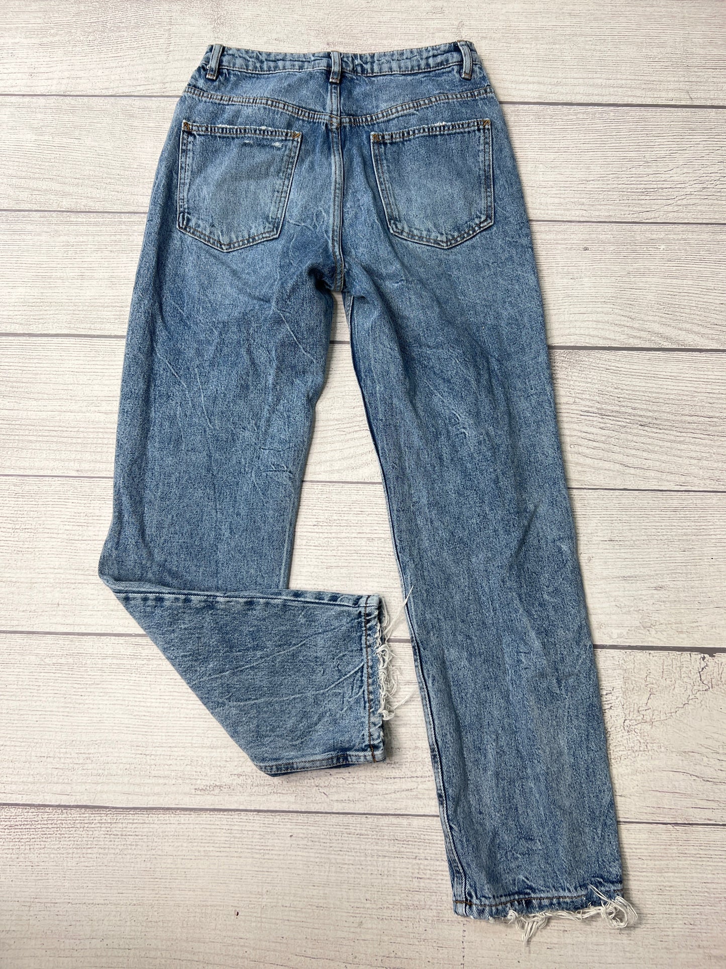 Jeans Straight By We The Free In Blue, Size: 4