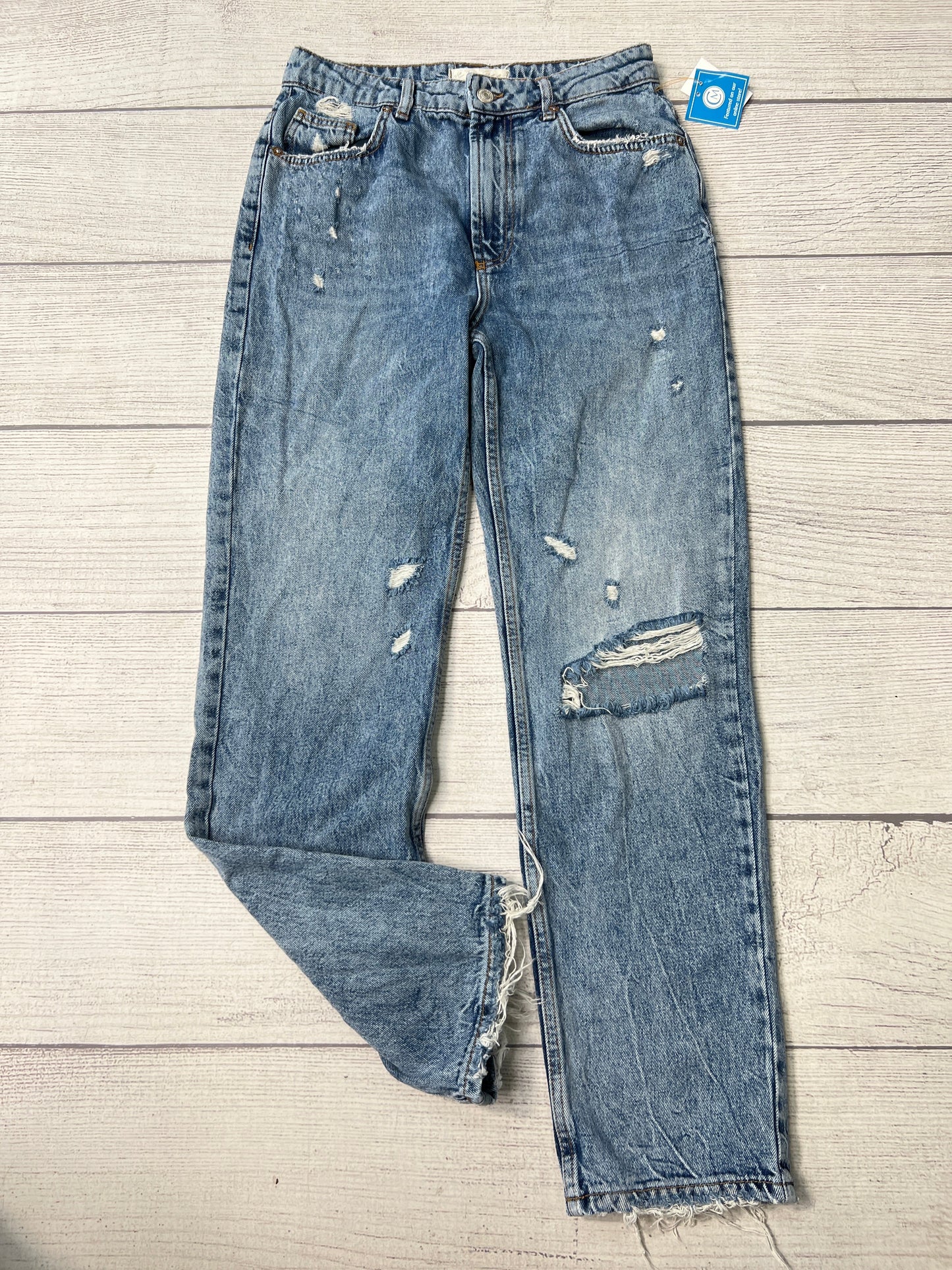 Jeans Straight By We The Free In Blue, Size: 4