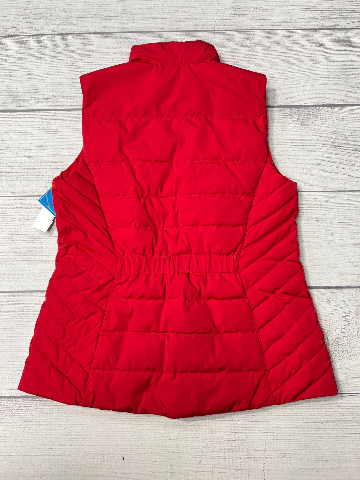 Vest Puffer & Quilted By Talbots In Red, Size: Xs