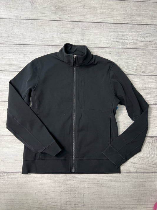 Athletic Jacket By Lululemon In Black, Size: M