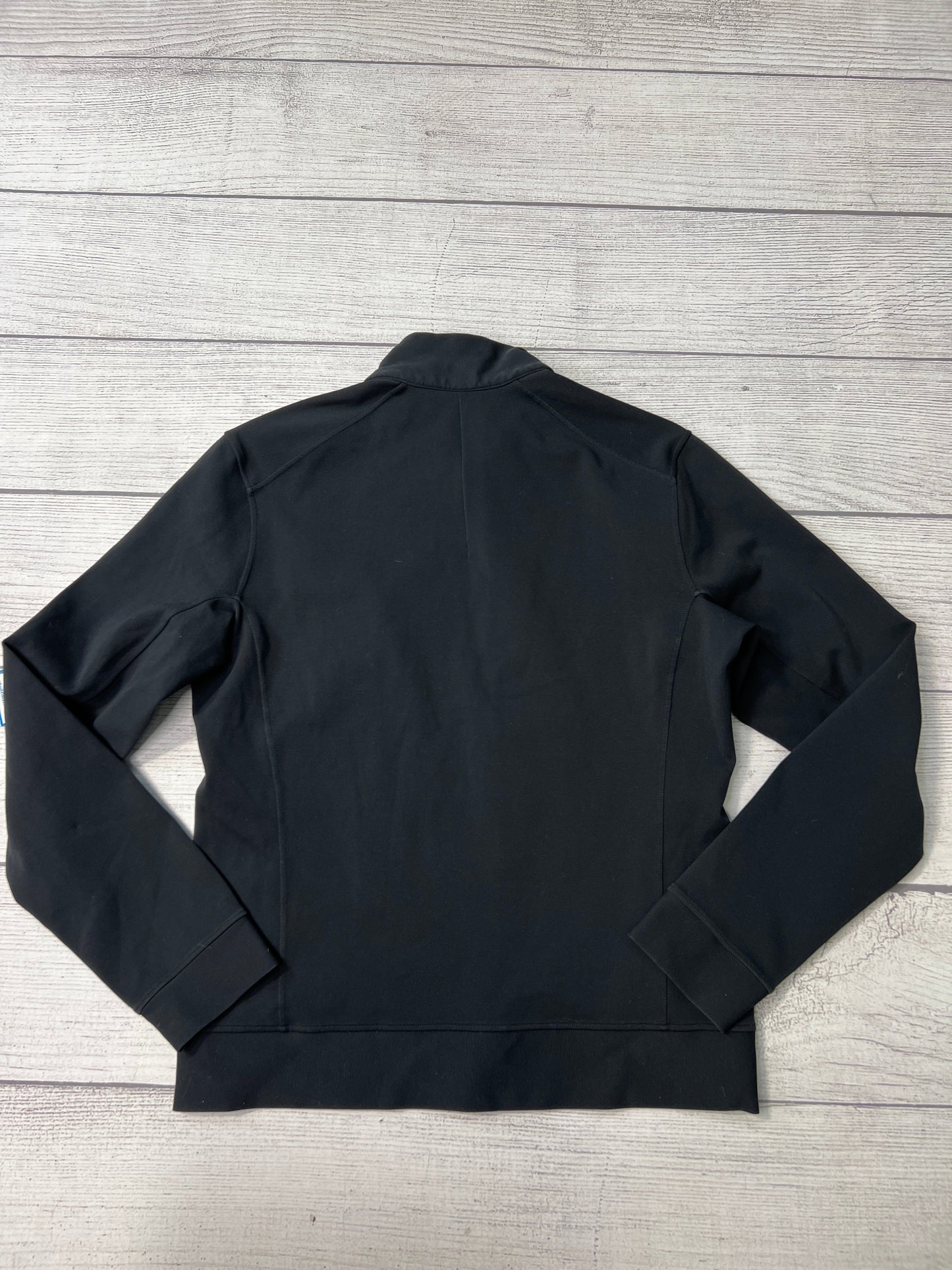 Athletic Jacket By Lululemon In Black, Size: M