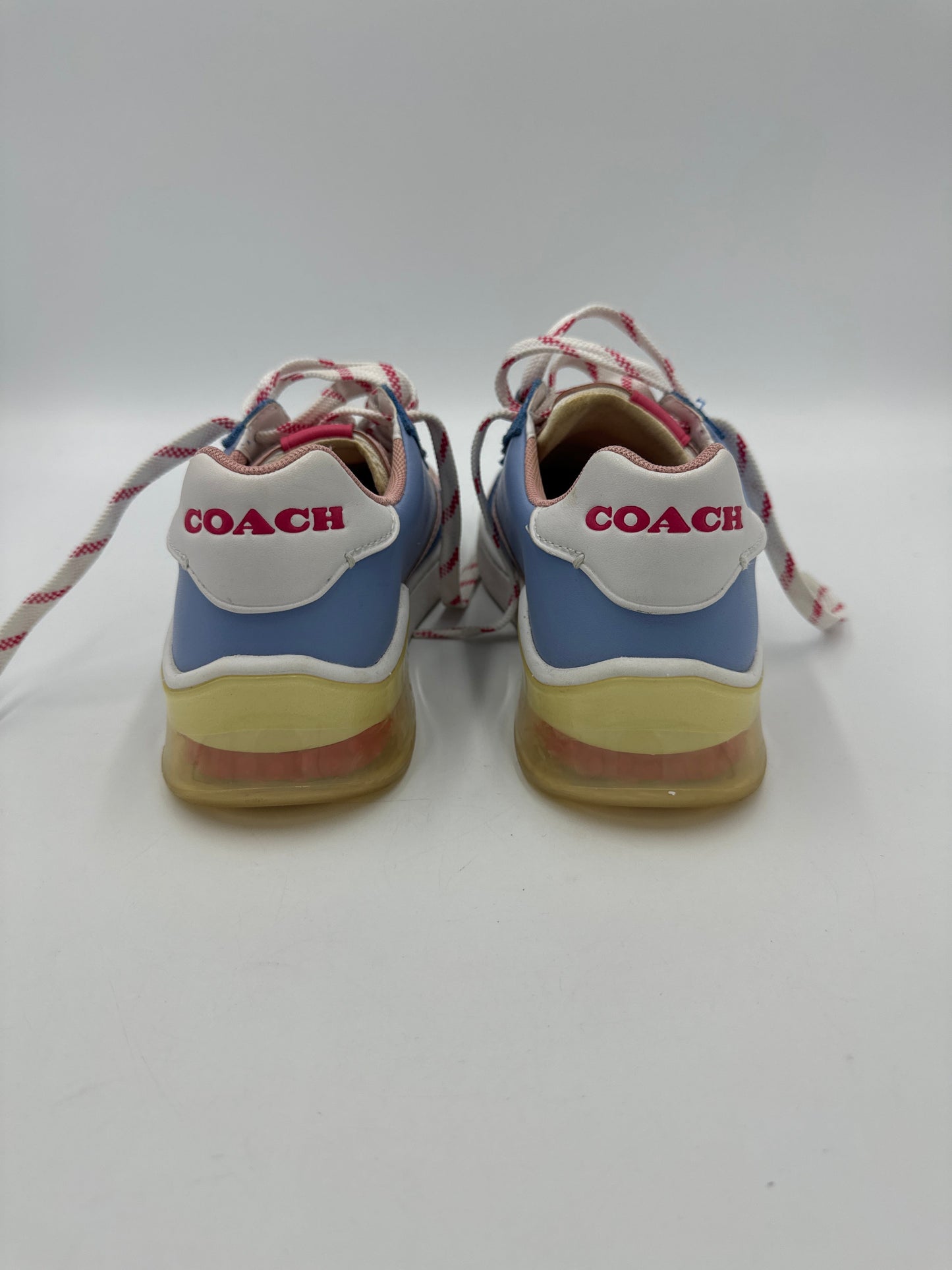 Coach Colorblock Leather Trainers  Size: 5.5