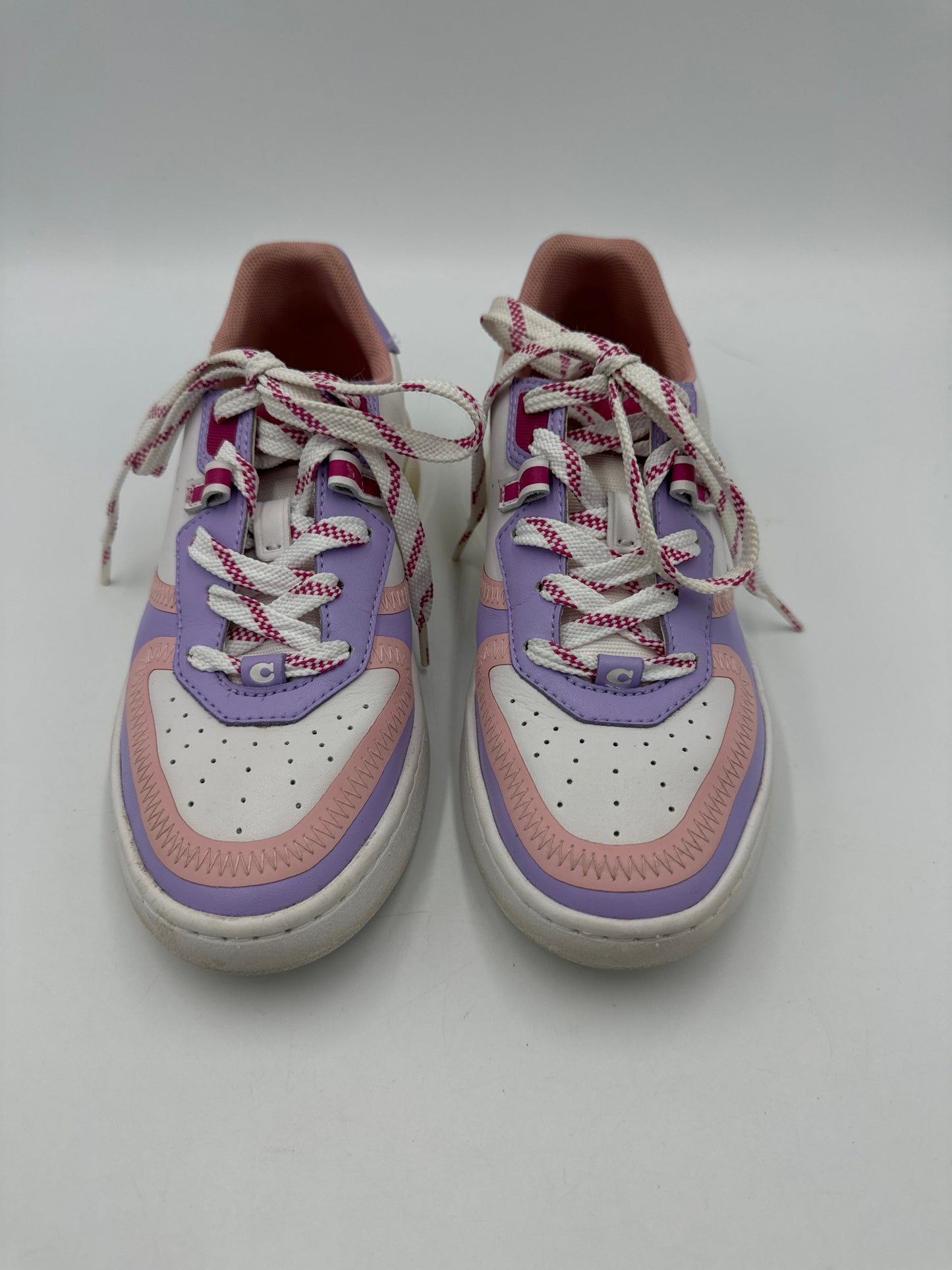 Coach Colorblock Leather Trainers  Size: 6