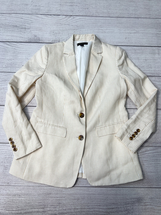 Blazer By Ann Taylor In Striped, Size: Sp