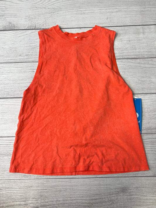 Athletic Tank Top By Lululemon In Coral, Size: 6