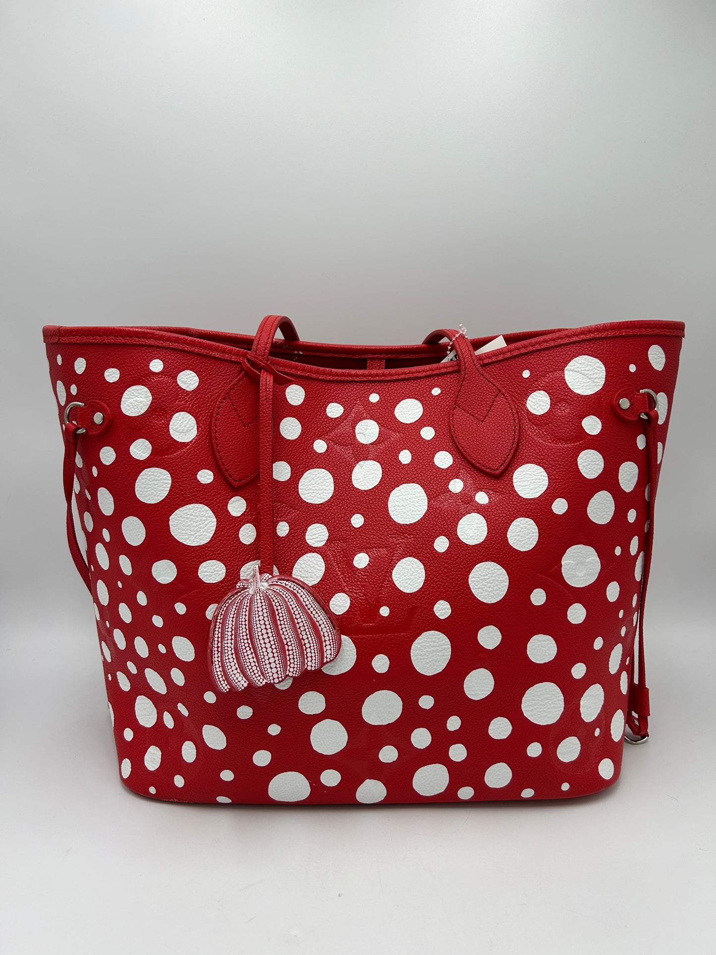 Louis Vuitton x Kusama 2023 Neverfull MM Designer Luxury Tote