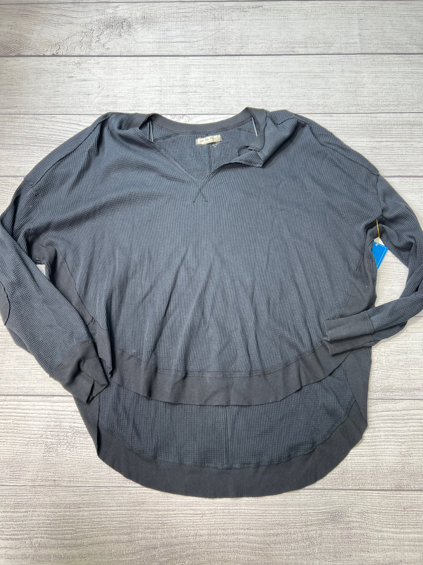 Top Long Sleeve By We The Free In Black, Size: L