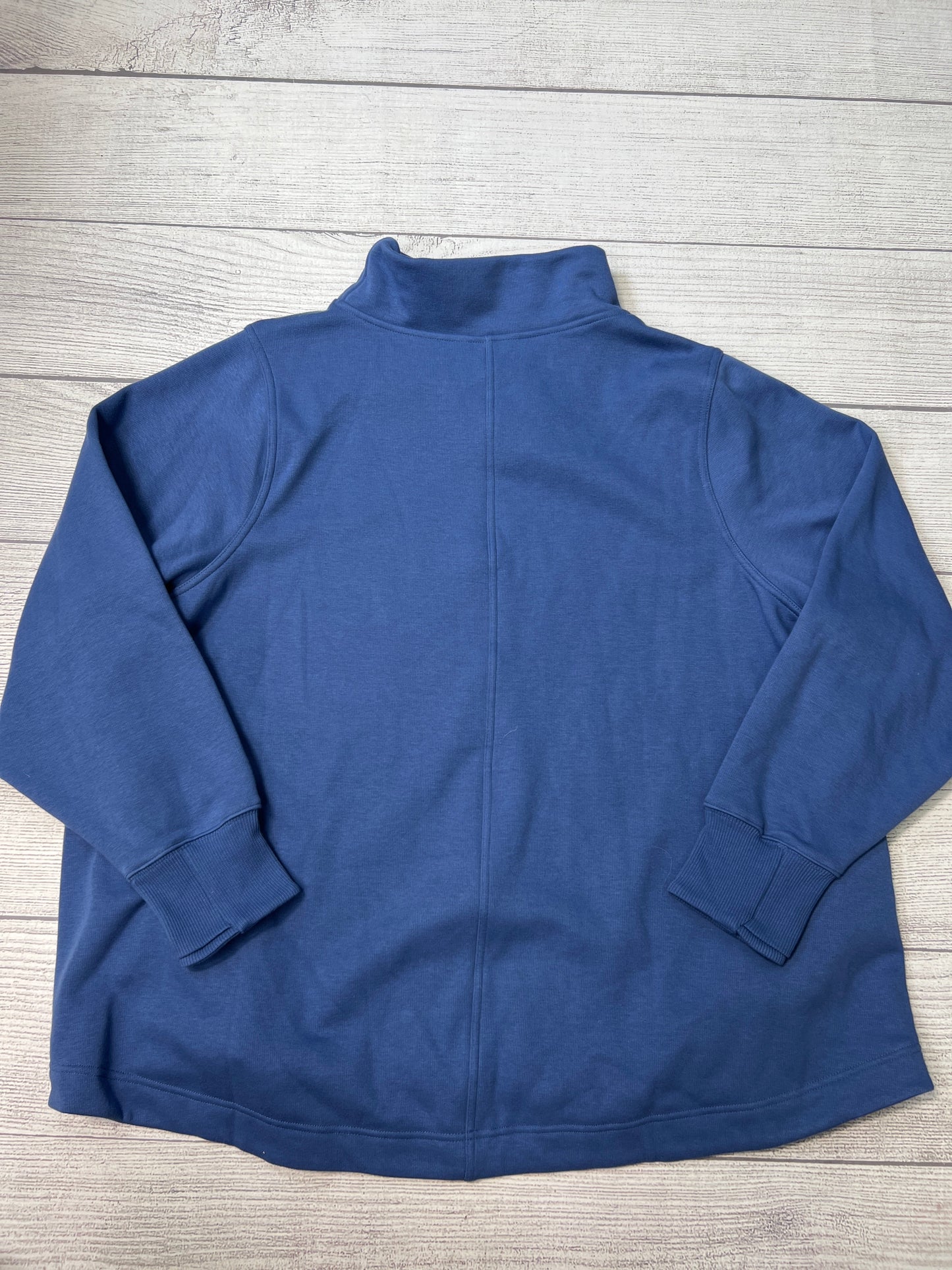 Athletic Sweatshirt Crewneck By Athleta In Blue, Size: 3x