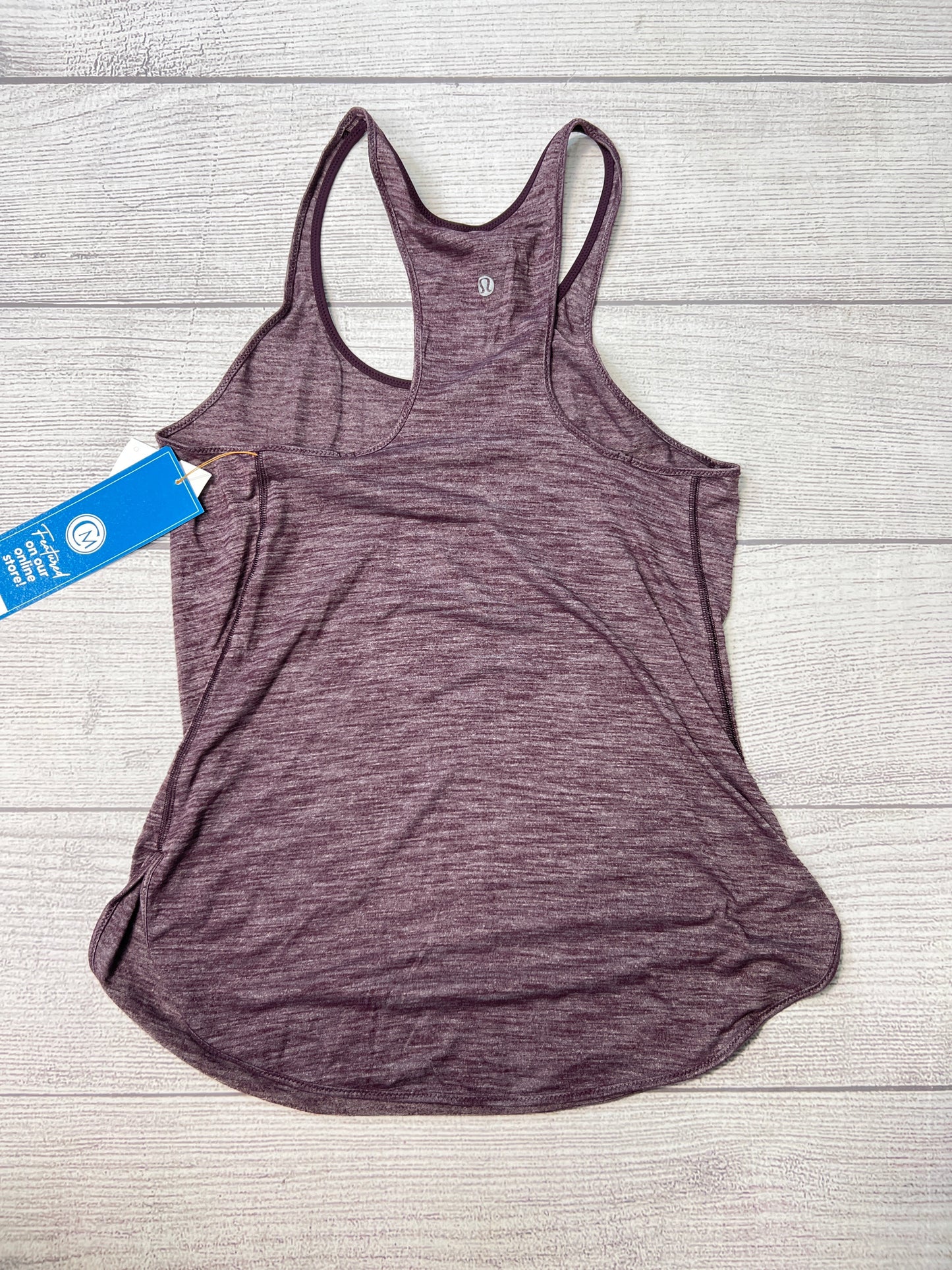 Athletic Tank Top By Lululemon In Purple, Size: S