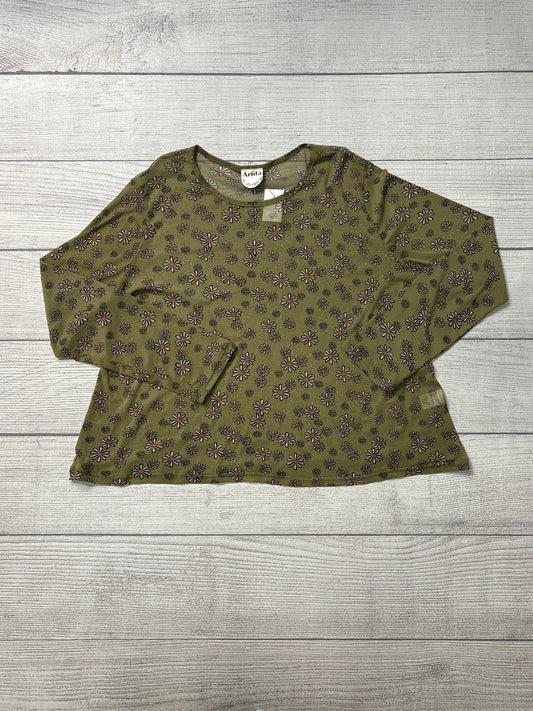 Top Long Sleeve By Altard State In Green, Size: 2x