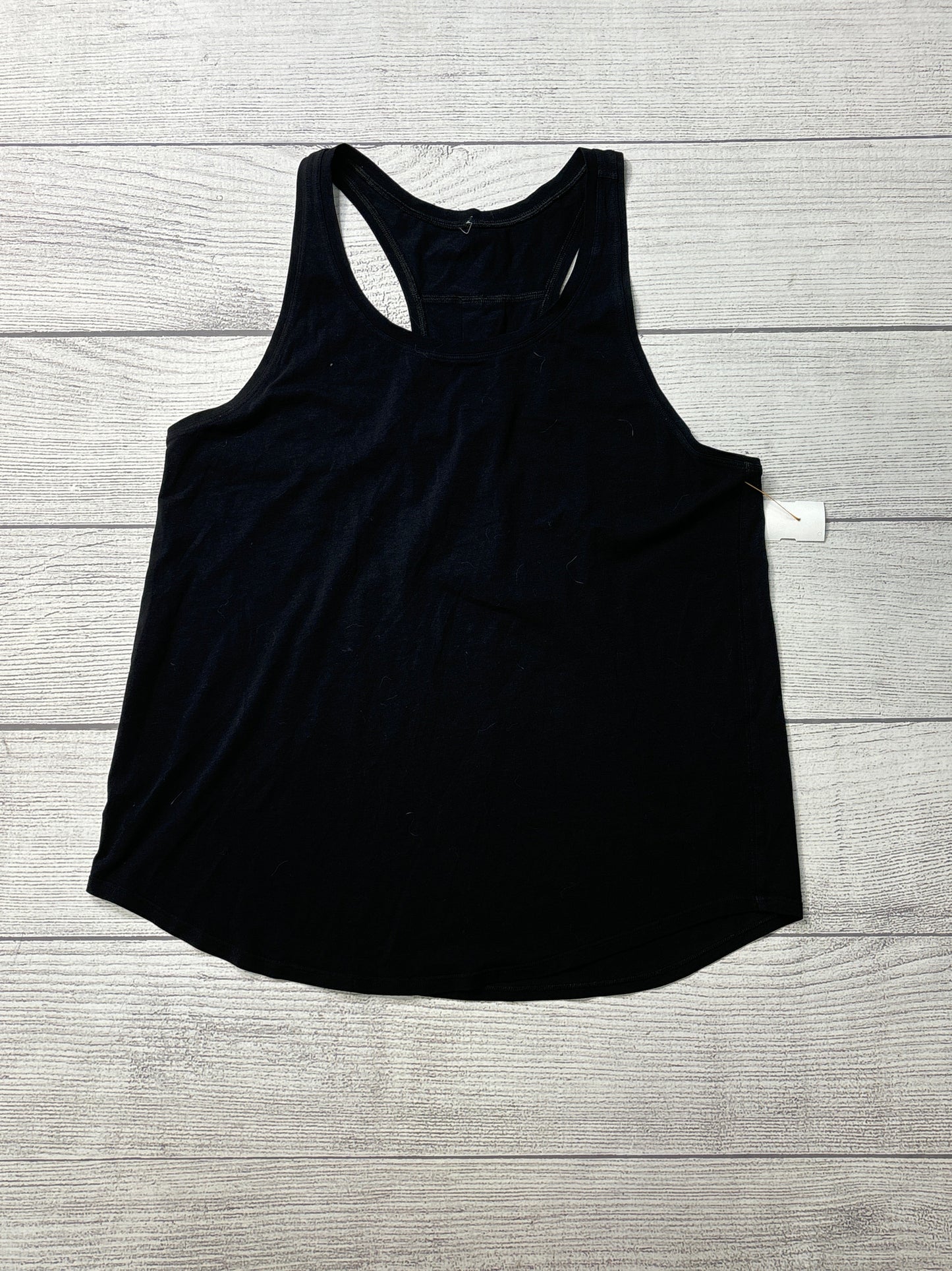 Athletic Tank Top By Lululemon In Black, Size: L