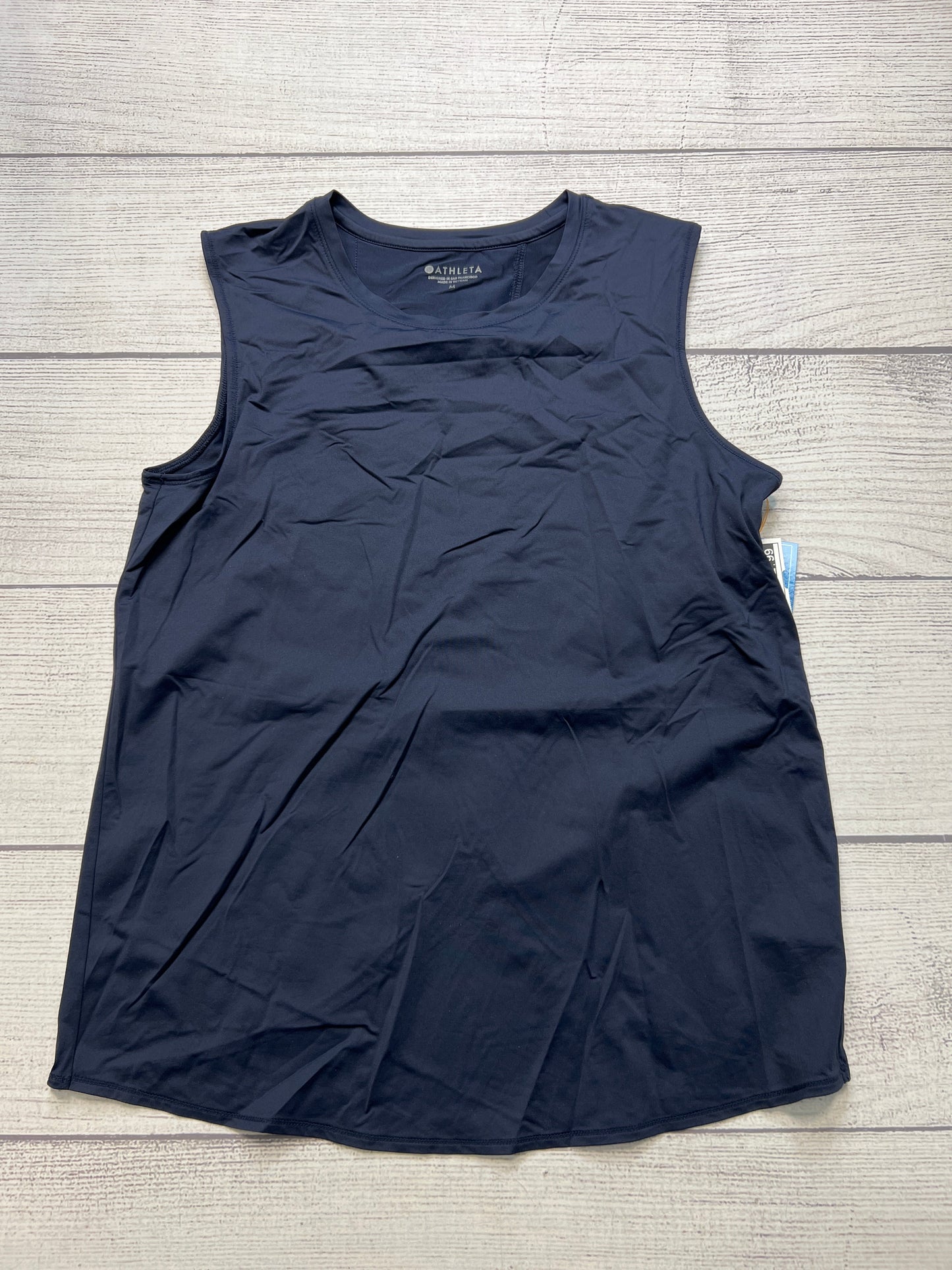 Athletic Tank Top By Athleta In Navy, Size: M