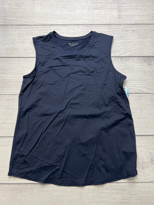 Athletic Tank Top By Athleta In Navy, Size: M