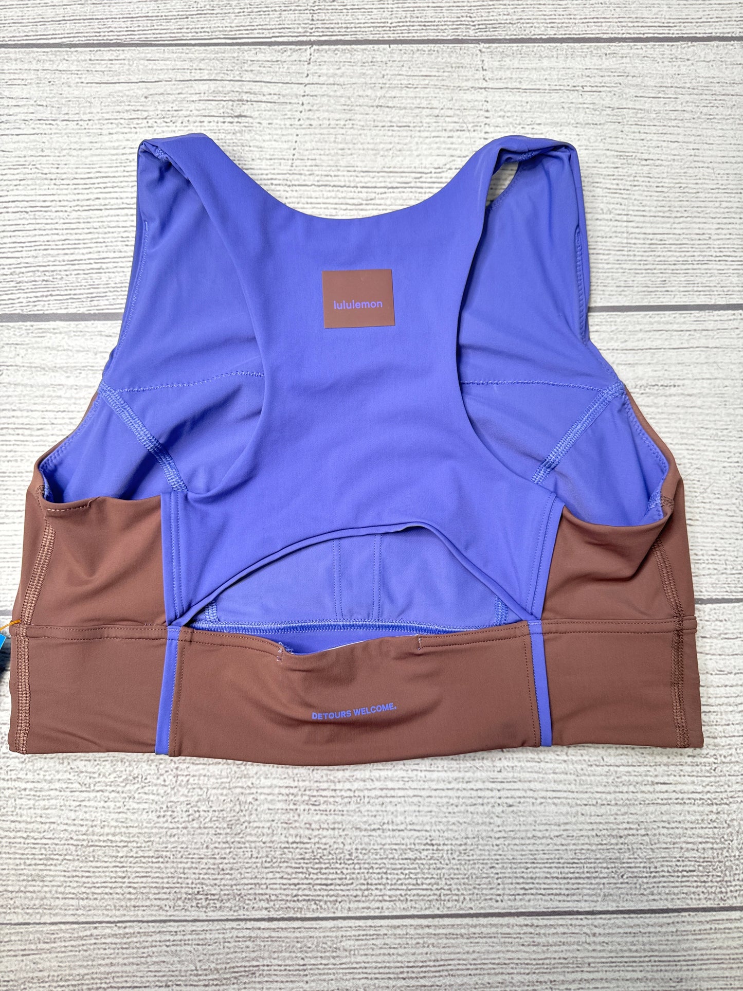 Athletic Bra By Lululemon In Purple, Size: M