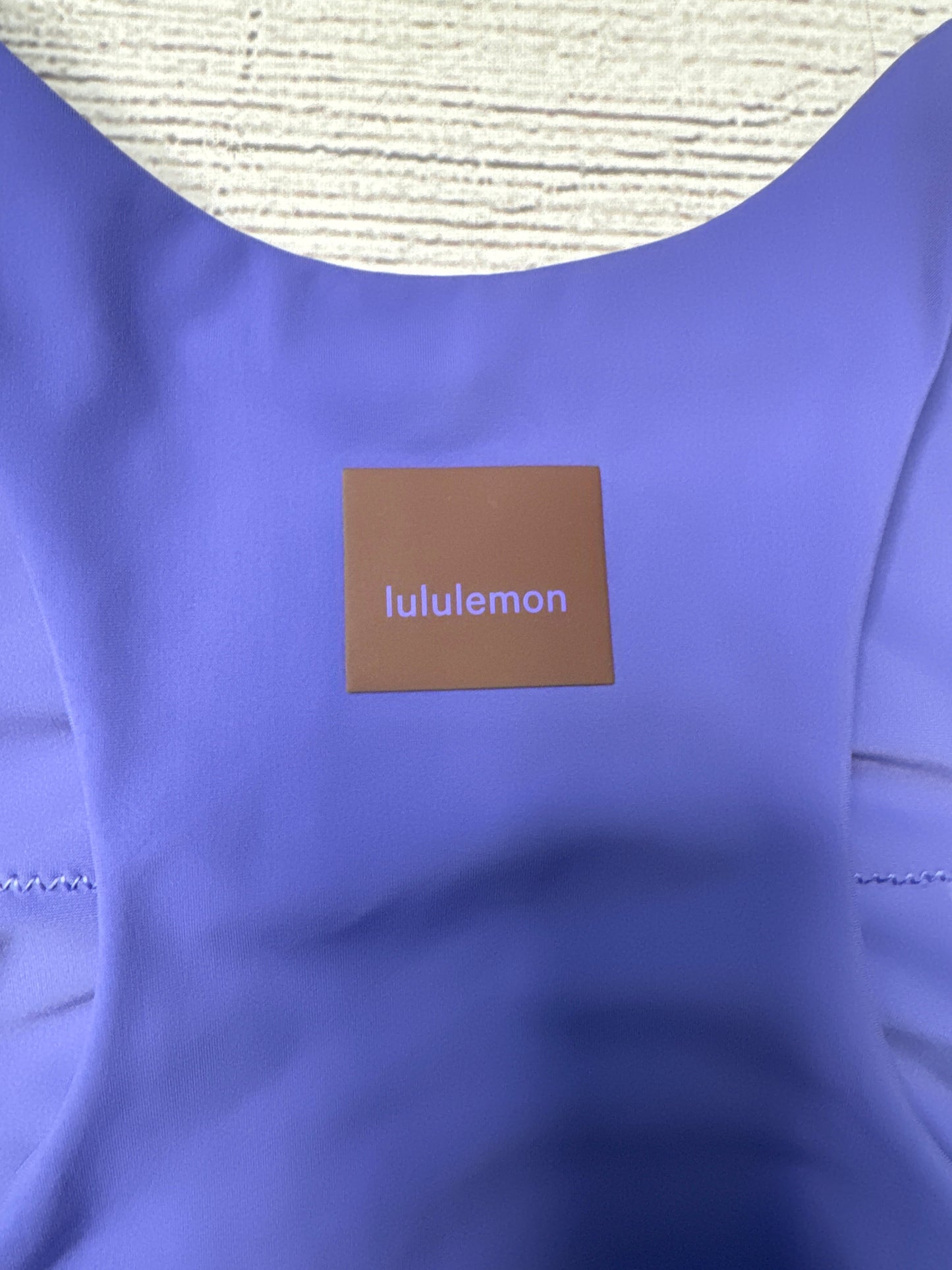 Athletic Bra By Lululemon In Purple, Size: M