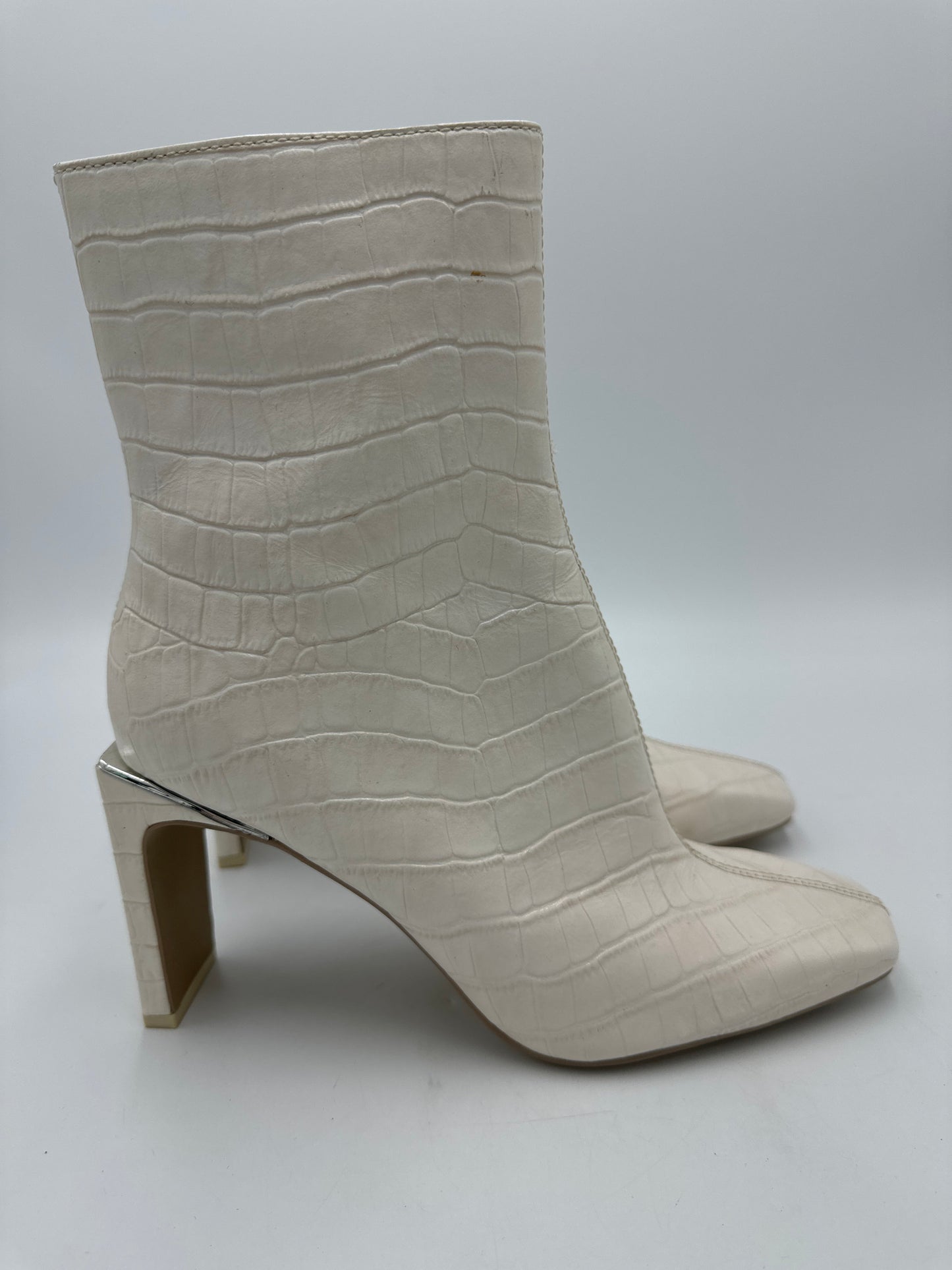 New! Boots Ankle Heels By Dolce Vita In White, Size: 8