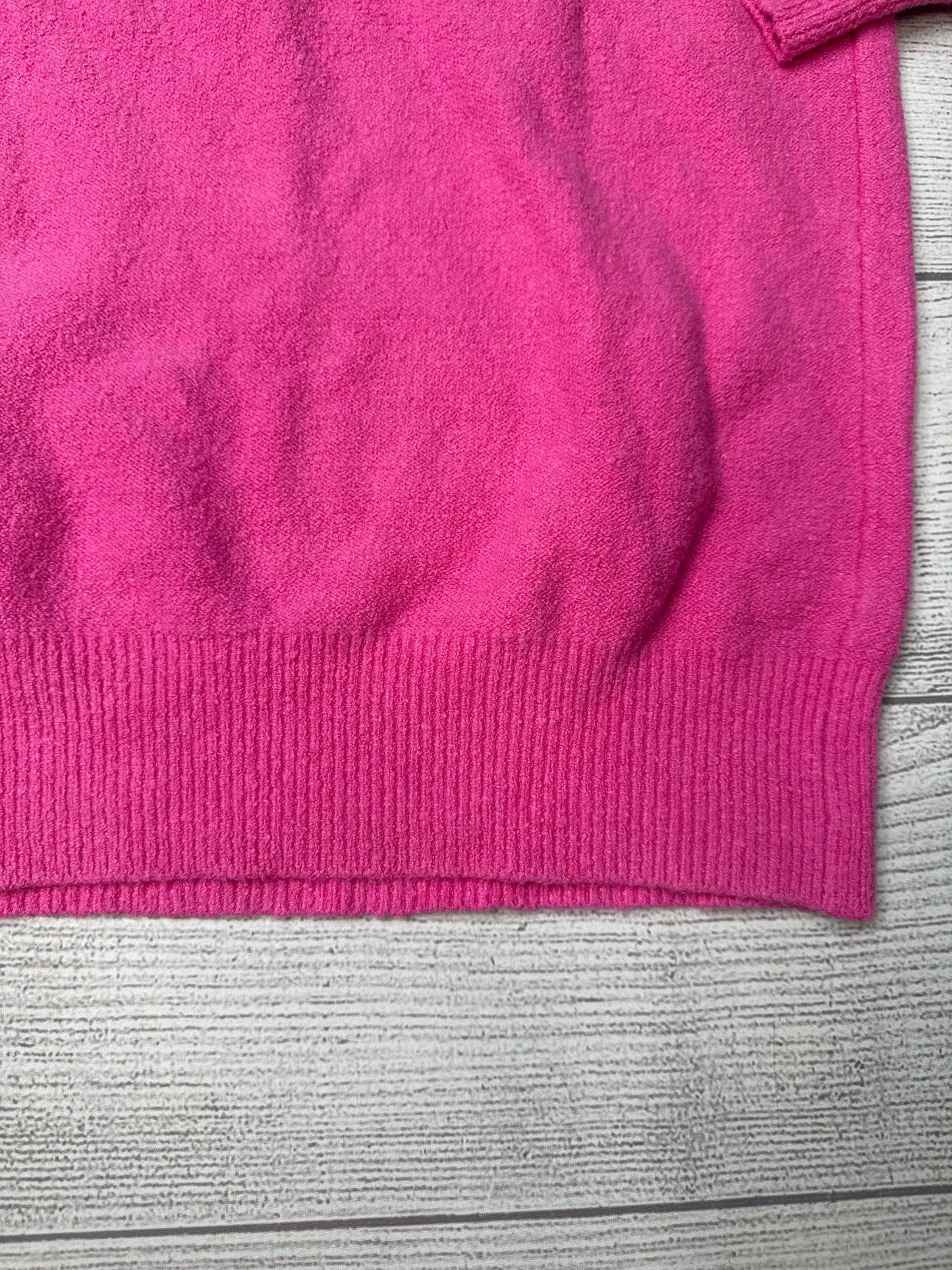 Sweater By Anthropologie In Pink, Size: L