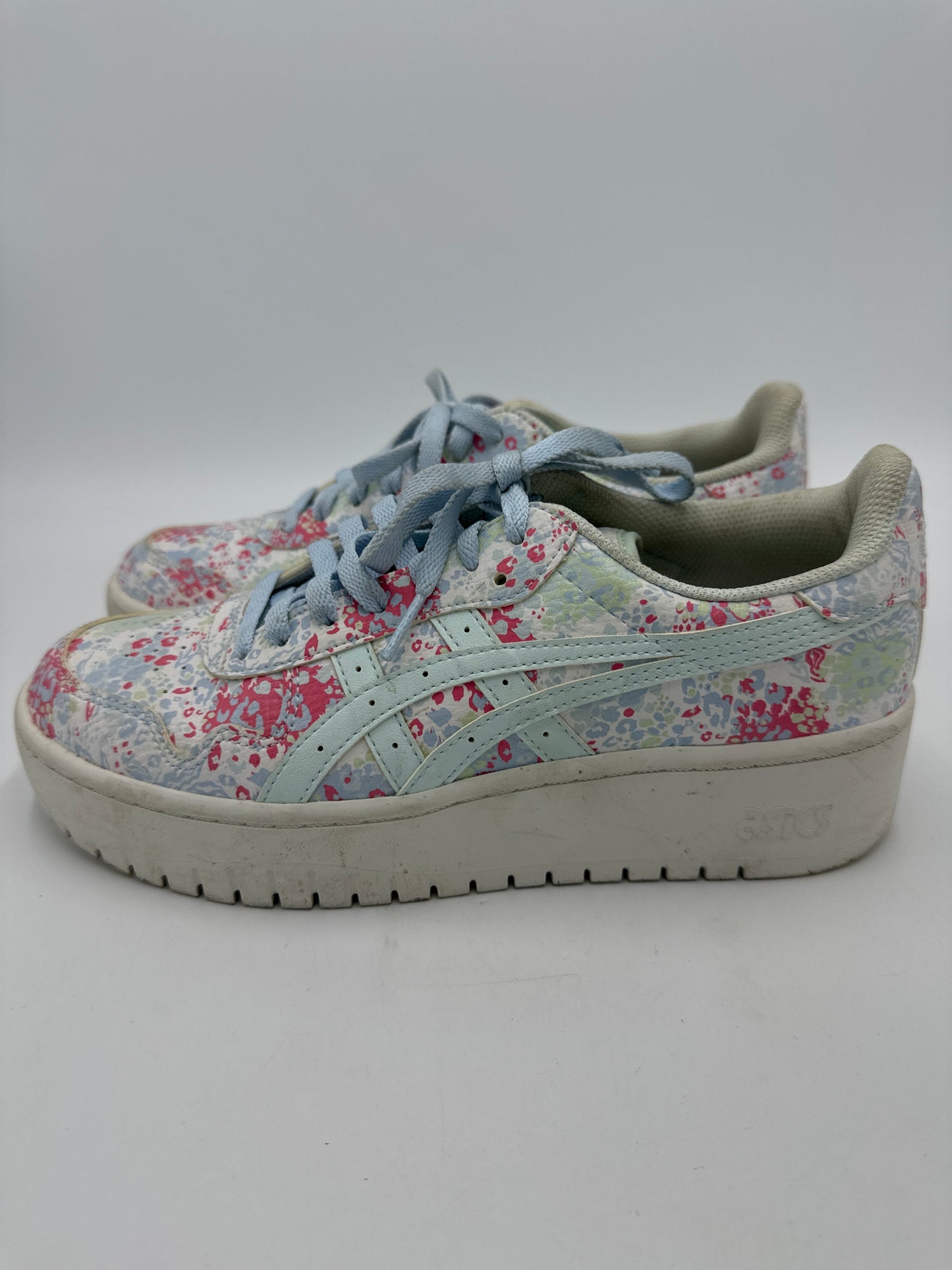 Shoes Athletic By Asics In Floral, Size: 9