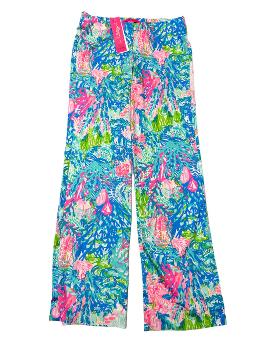 New! Pants Lounge By Lilly Pulitzer In Blue & Pink, Size: S