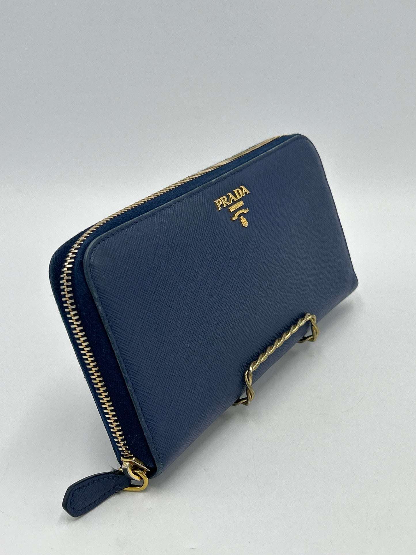 Prada Saffiano Leather Luxury Designer Wallet