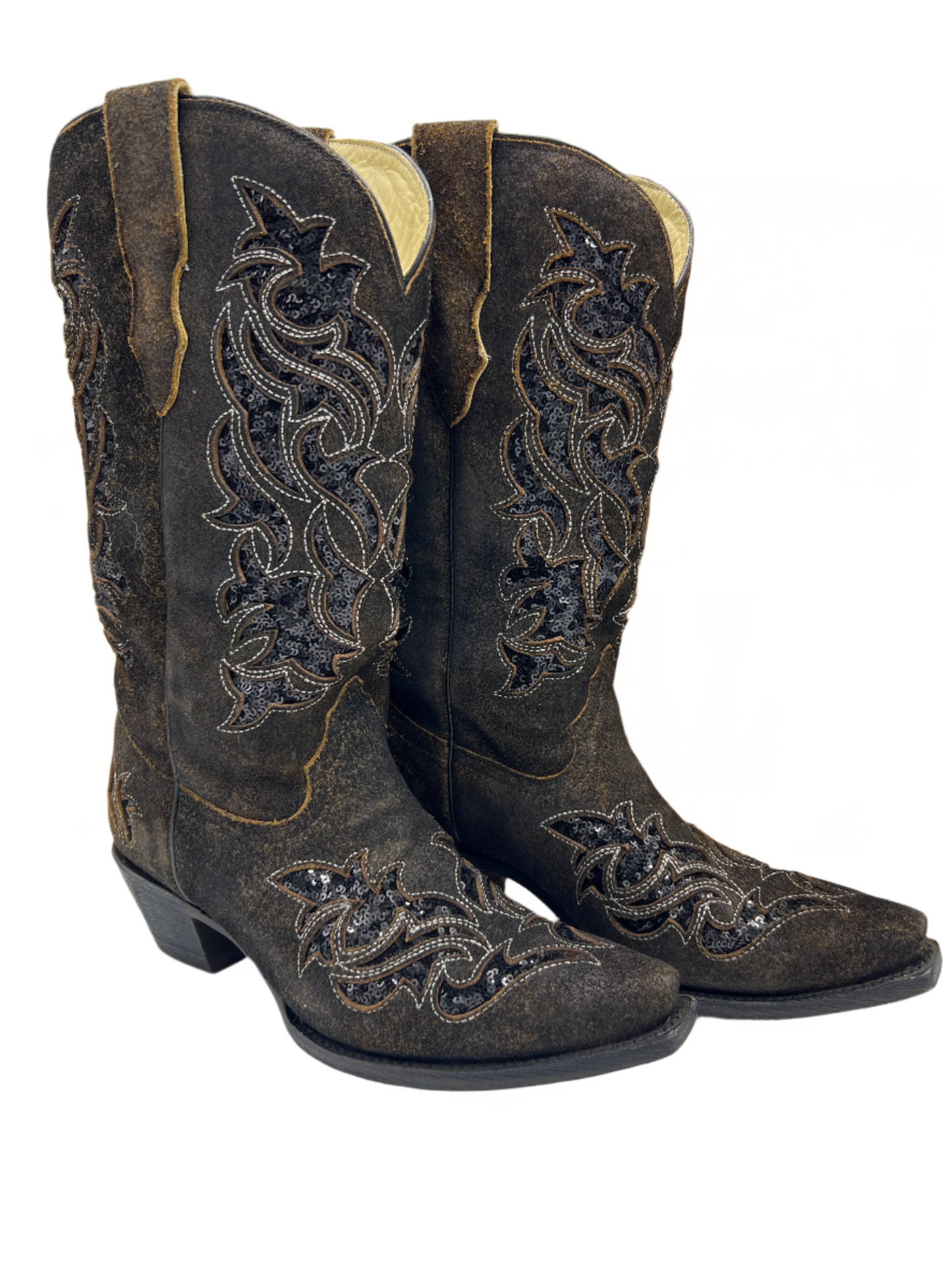 Boots Western By Corral In Brown, Size: 8