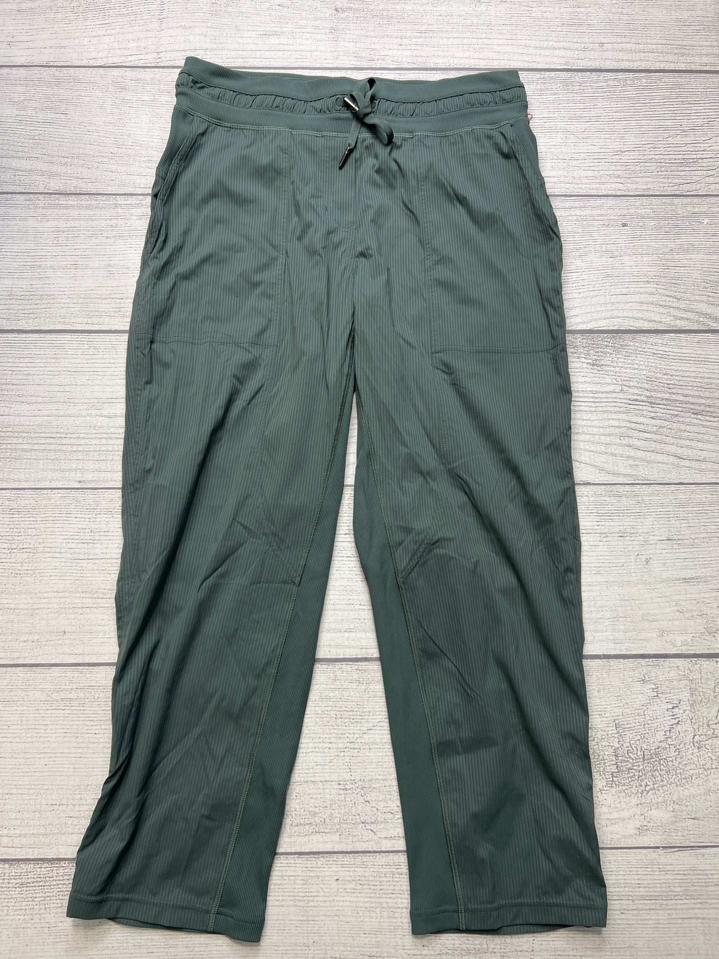 Athletic Pants By Lululemon In Green, Size: 8