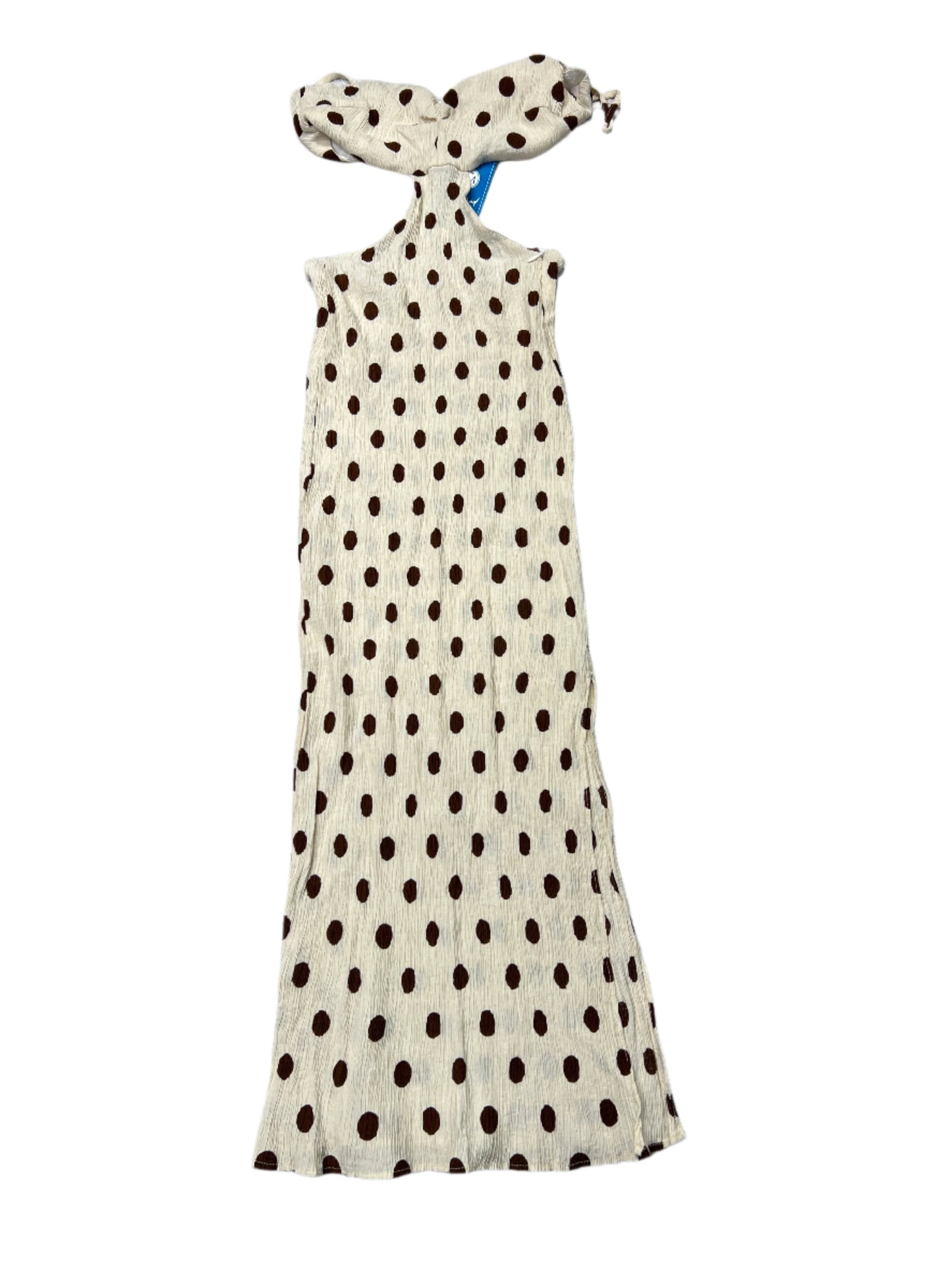 Dress Casual Maxi By Zara In Polkadot Pattern, Size: S