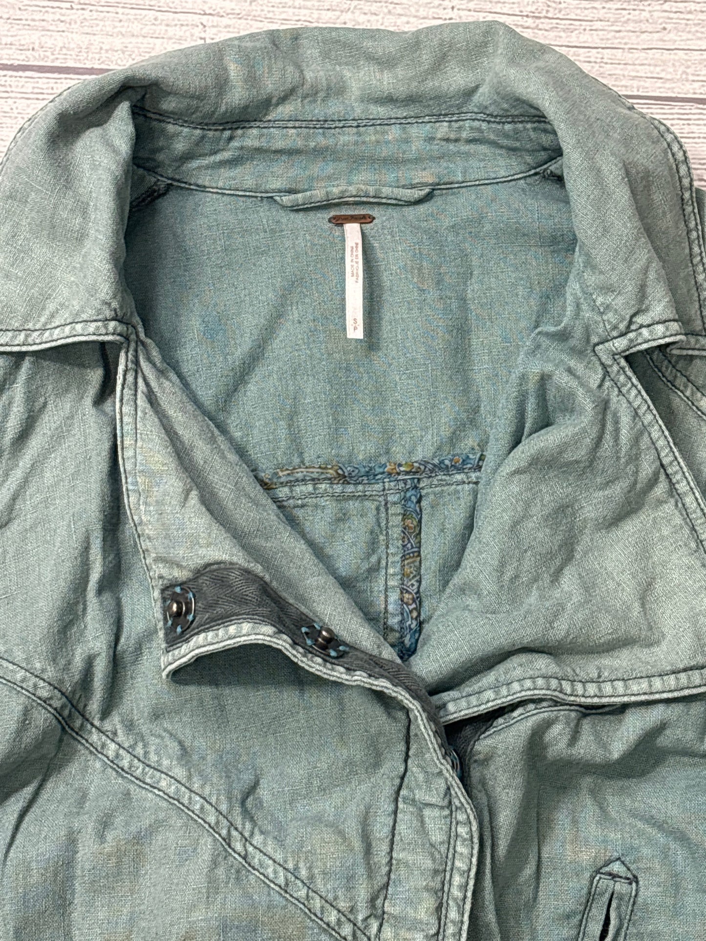 Jacket Other By Free People In Green, Size: S