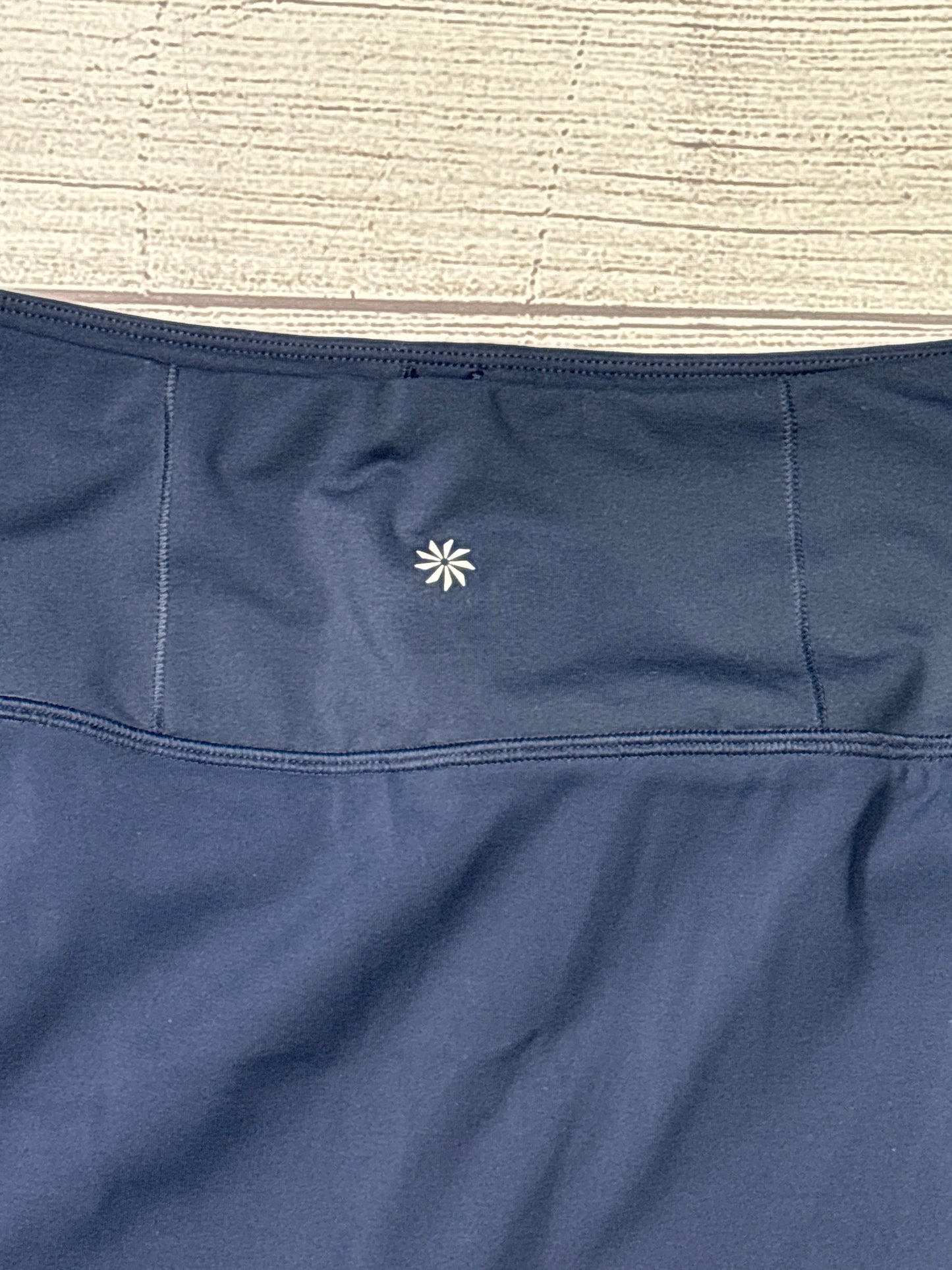 Athletic Skort By Athleta In Navy, Size: Xl