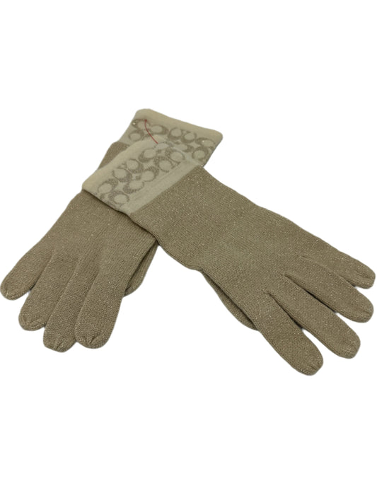 Knit Gloves Designer By Coach