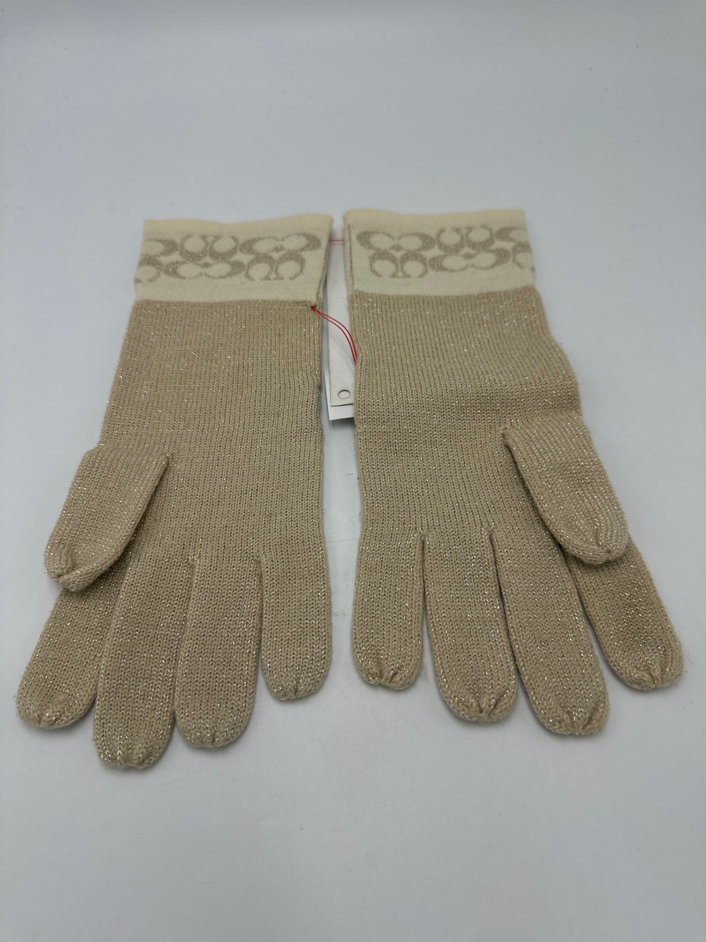 Knit Gloves Designer By Coach