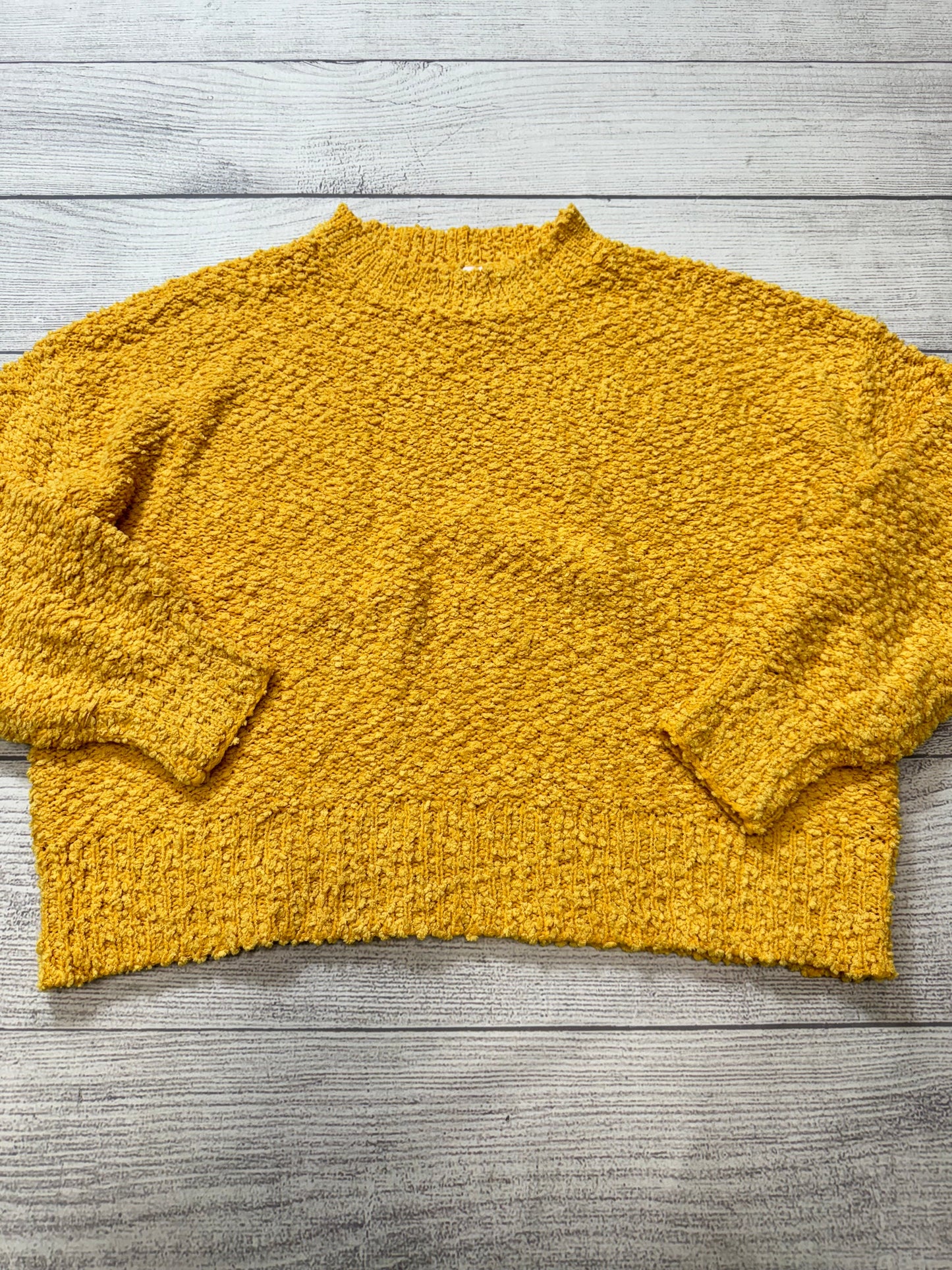 Sweater By Pink Lily In Yellow, Size: M