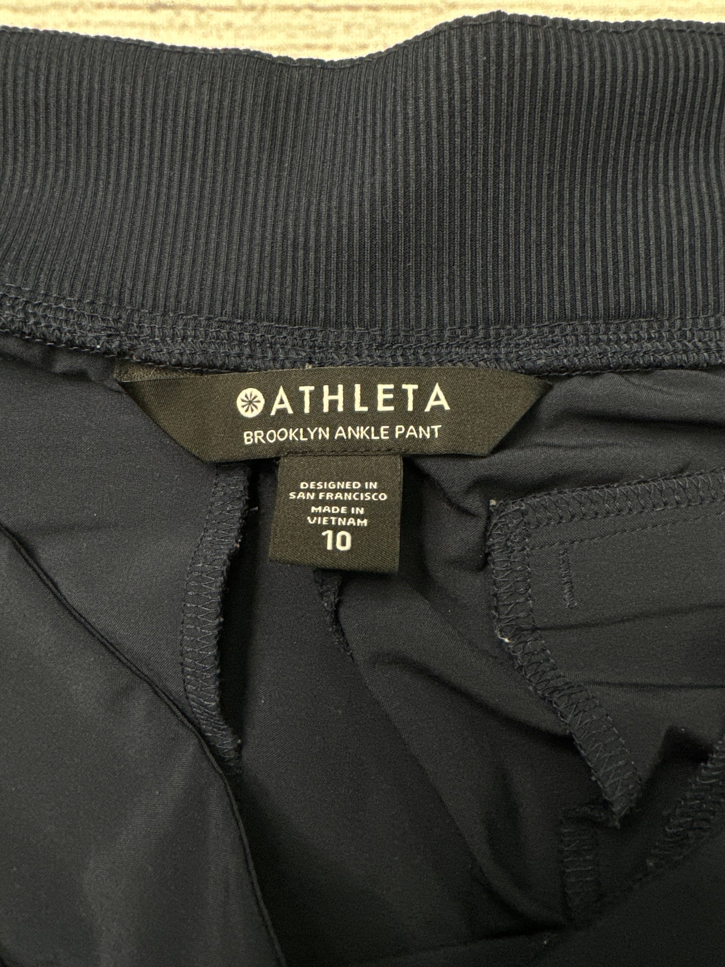 Athletic Pants By Athleta In Navy, Size: 10