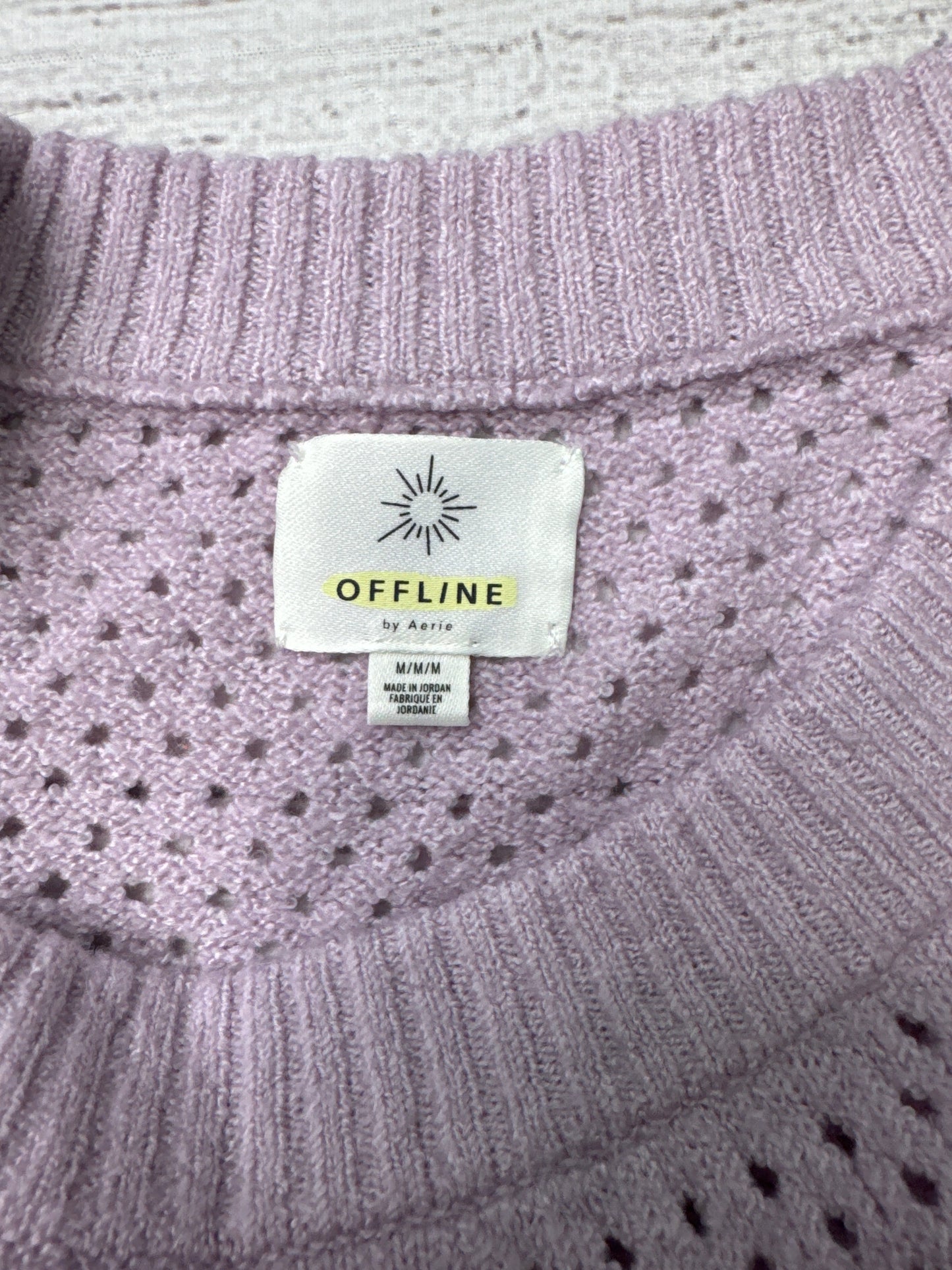 Sweater By Aerie In Purple, Size: M