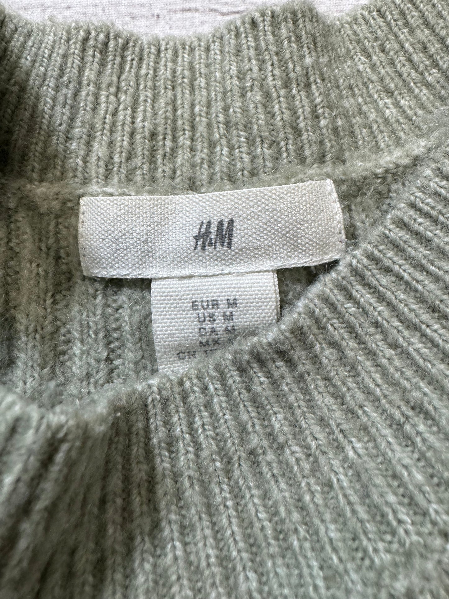 Sweater By H&m In Green, Size: M