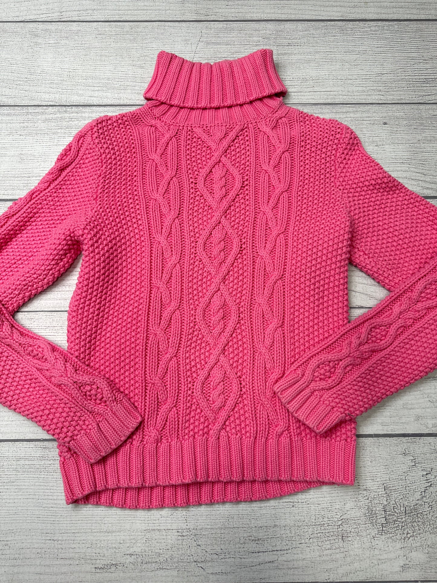 Sweater By Lauren By Ralph Lauren In Pink, Size: M