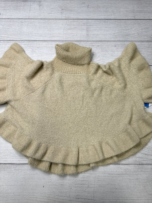 Sweater By Anthropologie In Tan, Size: Osfm