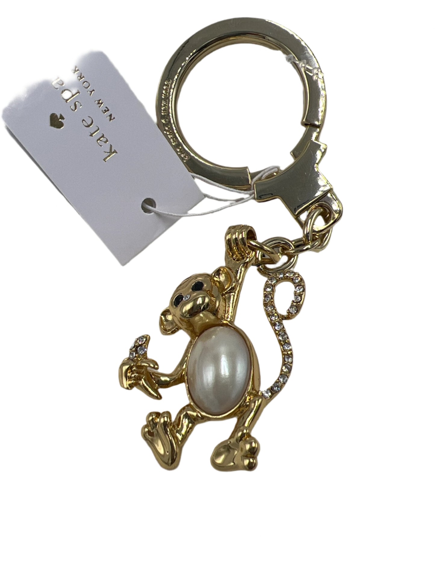 New! Monkey Key Chain  By Kate Spade