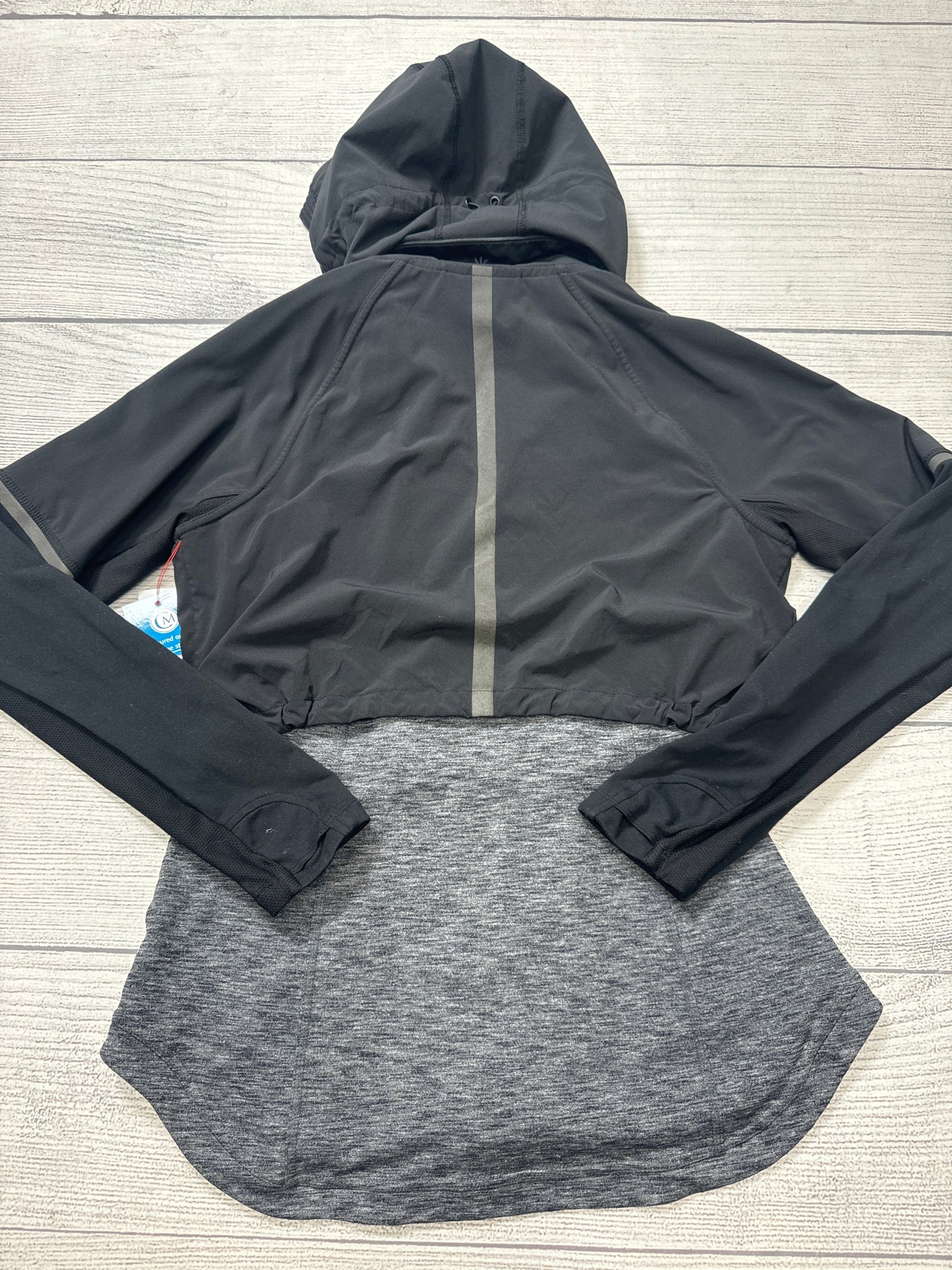 Athletic Jacket By Athleta In Black, Size: M