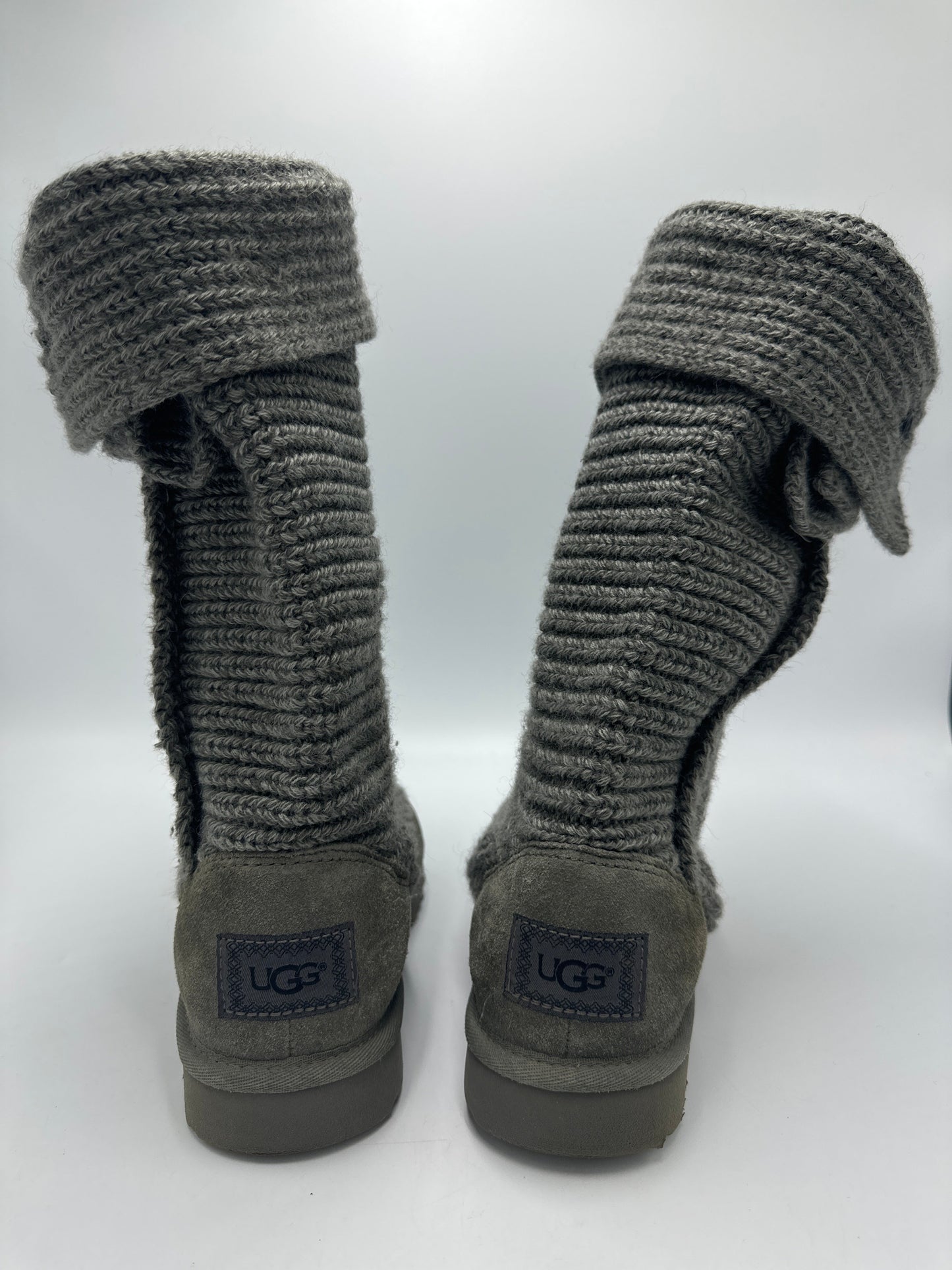 Boots Designer By UGG In Grey, Size: 6