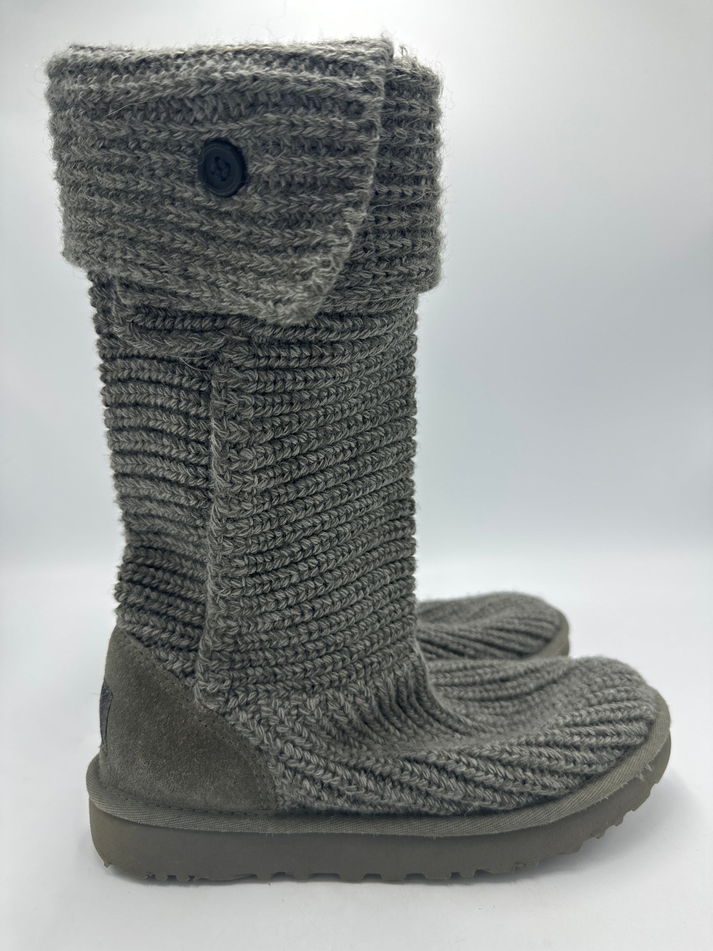 Boots Designer By UGG In Grey, Size: 6